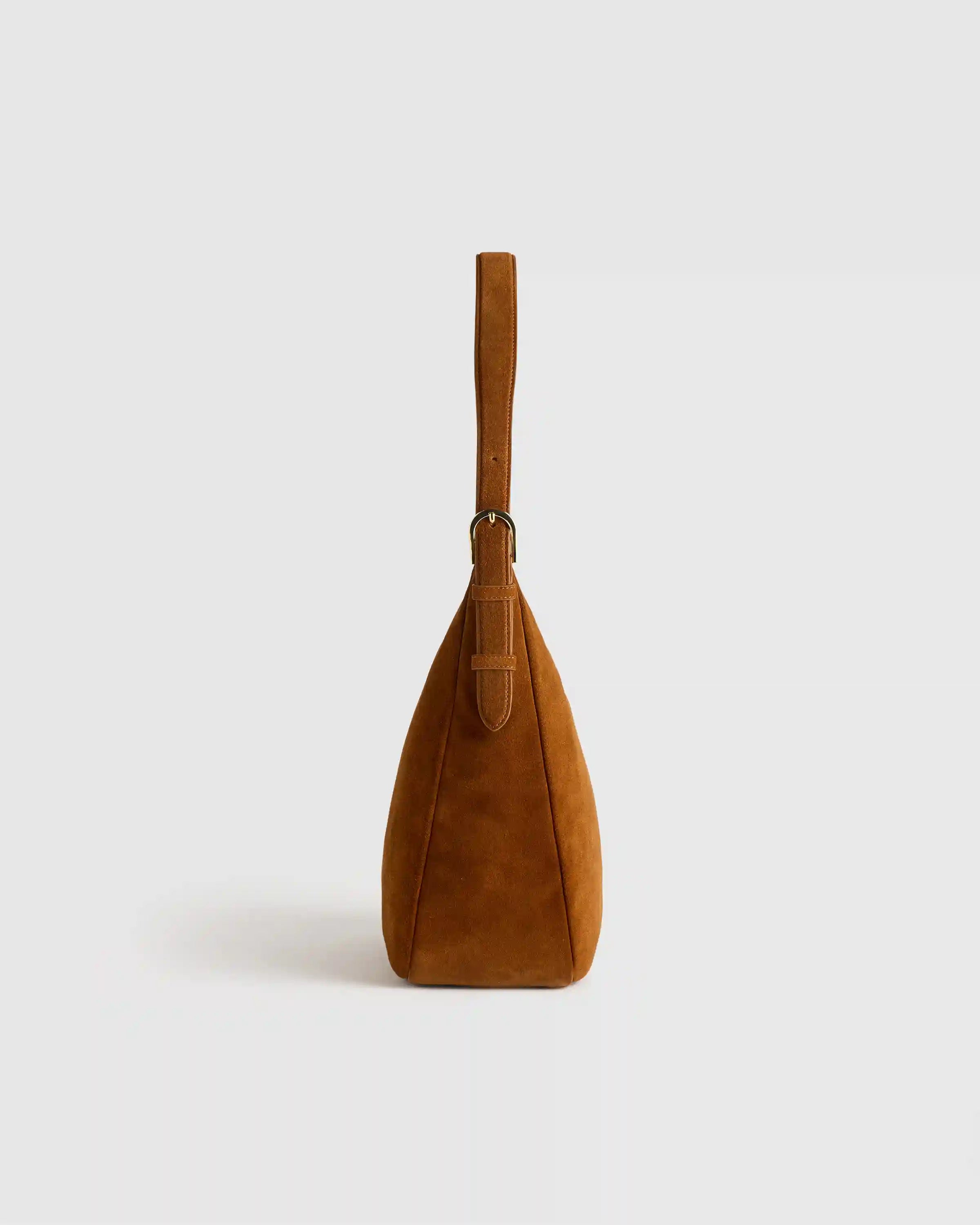 Sutton Suede Shoulder Bag