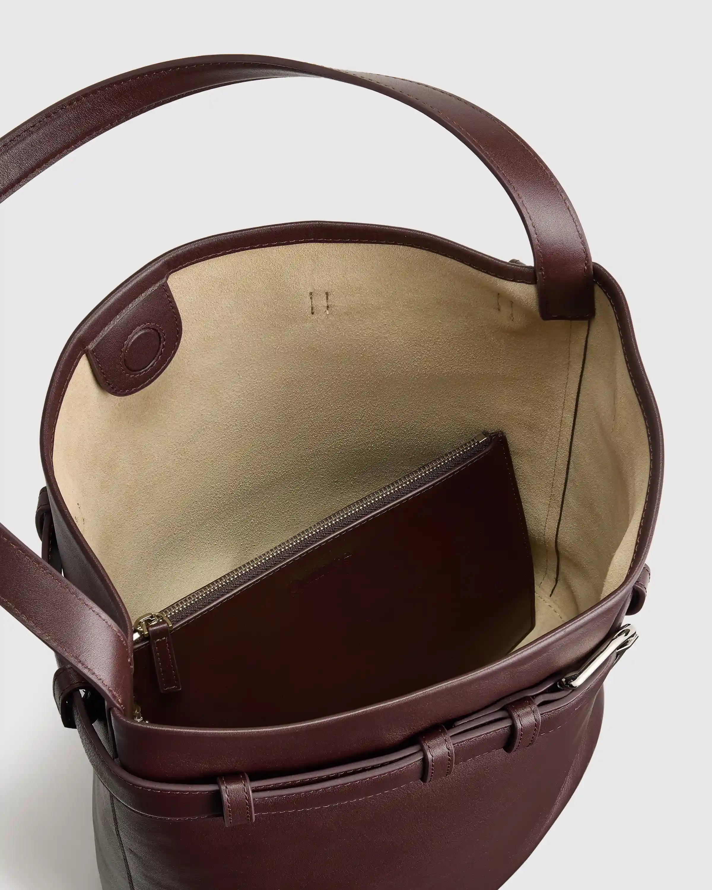 Chiara Belted Bucket Bag