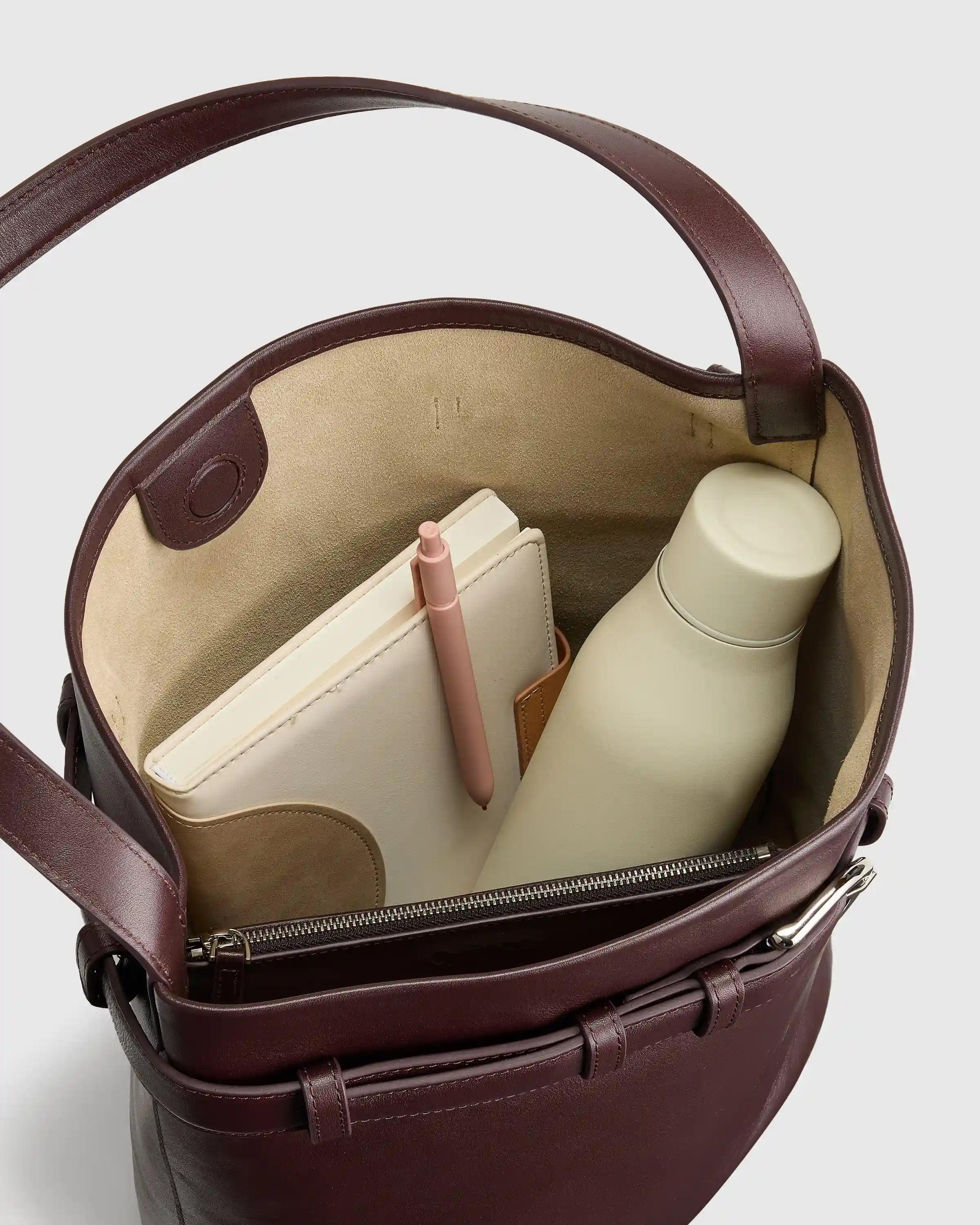 Chiara Belted Bucket Bag