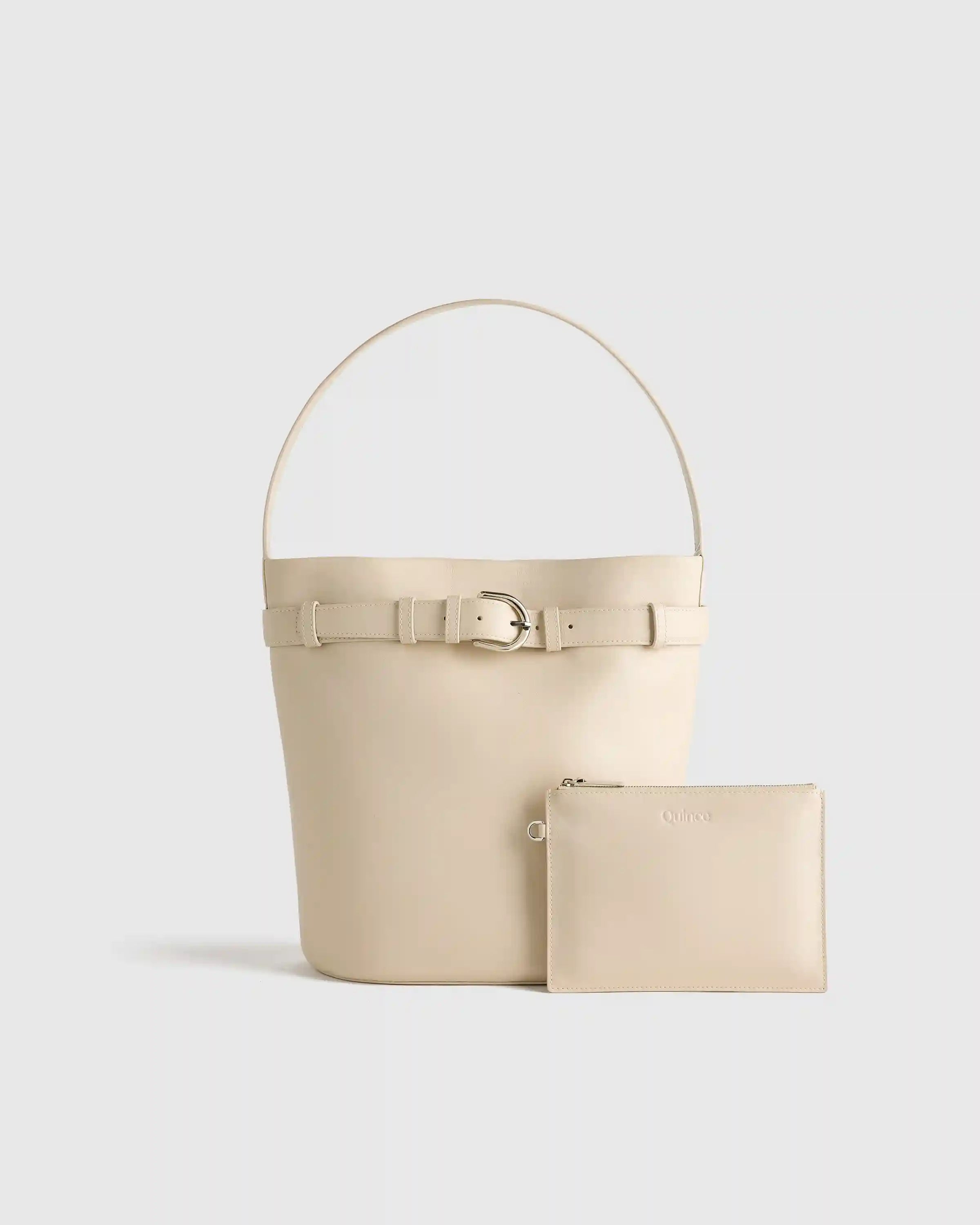 Chiara Belted Bucket Bag