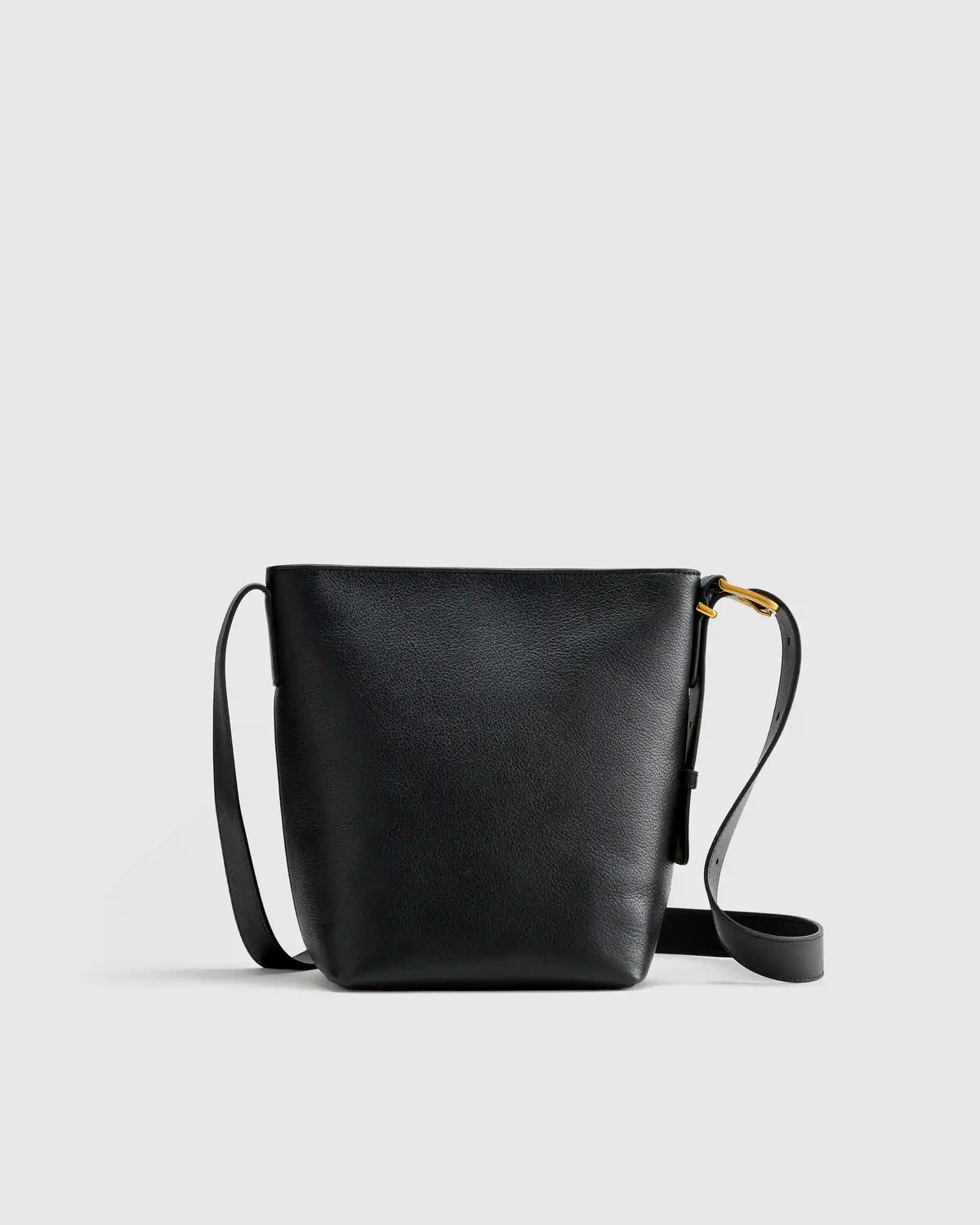 Italian Leather Bucket Crossbody