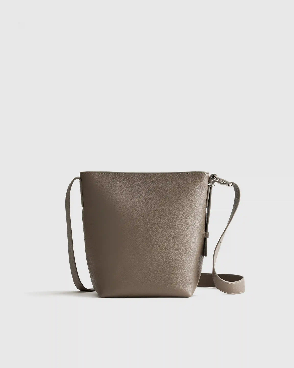 Italian Leather Bucket Crossbody