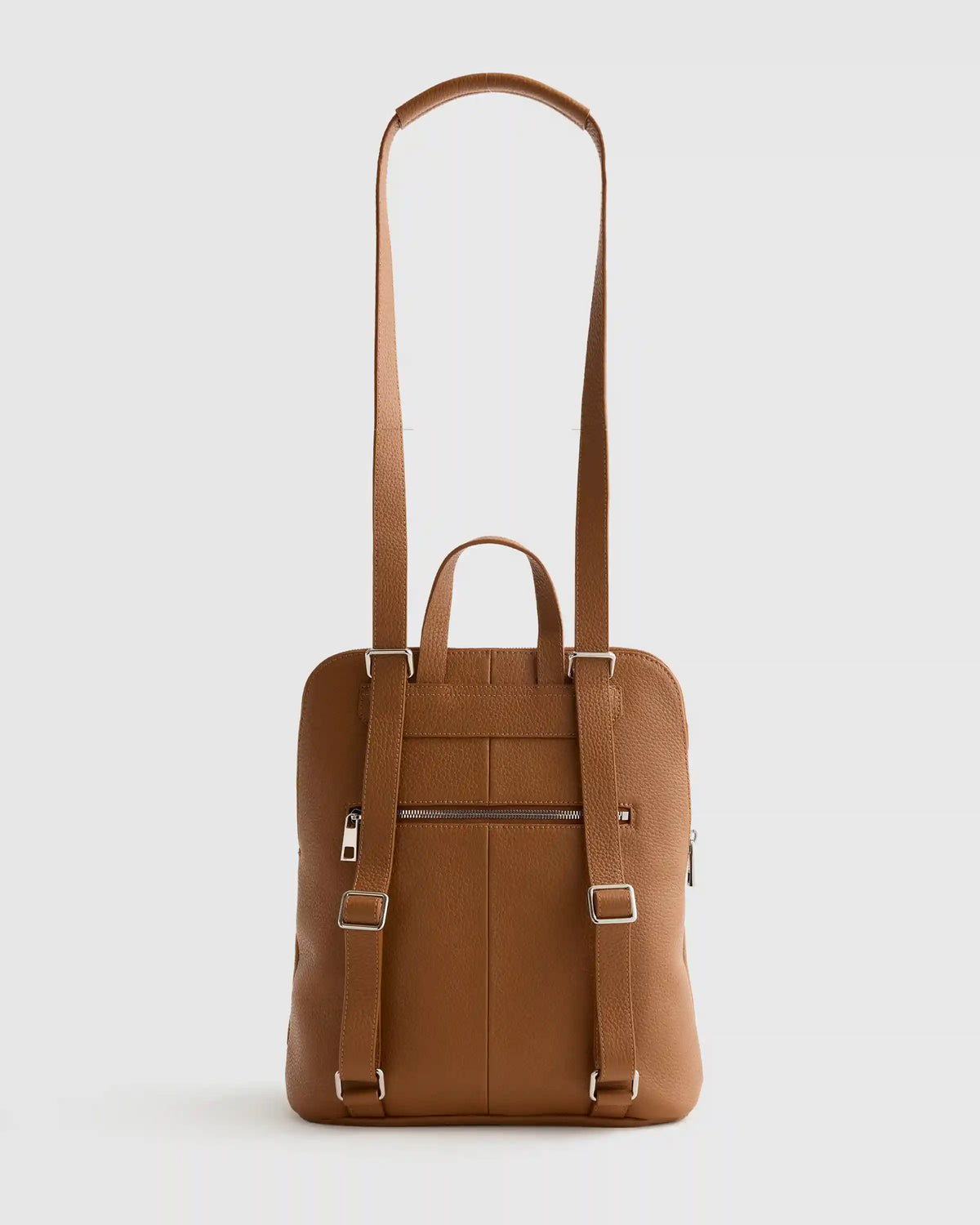 Italian Leather Convertible Backpack