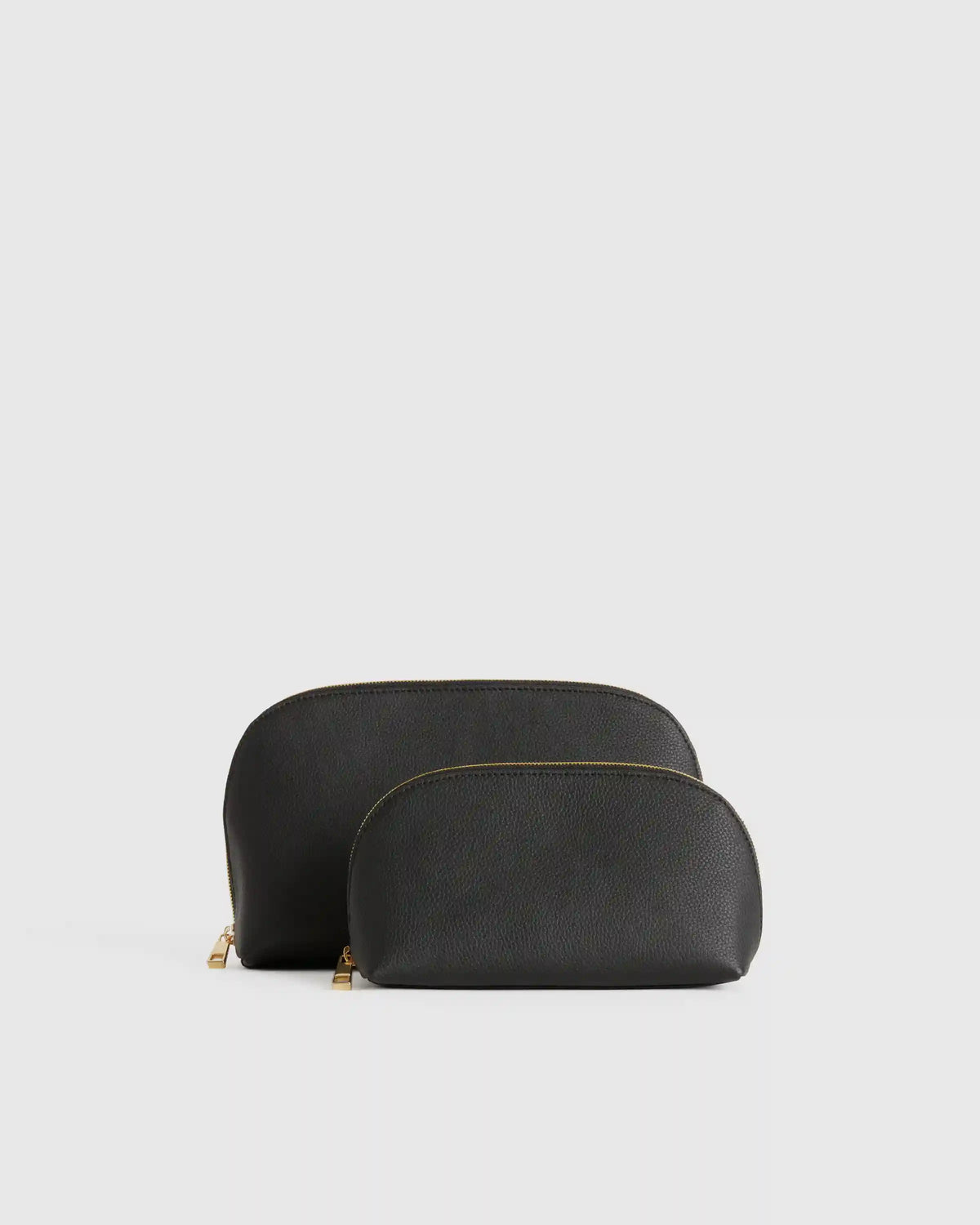 Italian Leather Pouch Travel Set