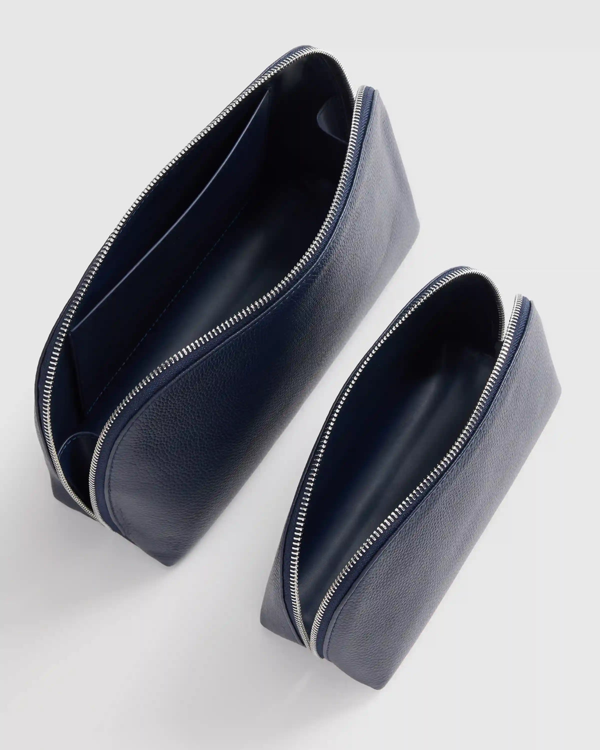 Italian Leather Pouch Travel Set