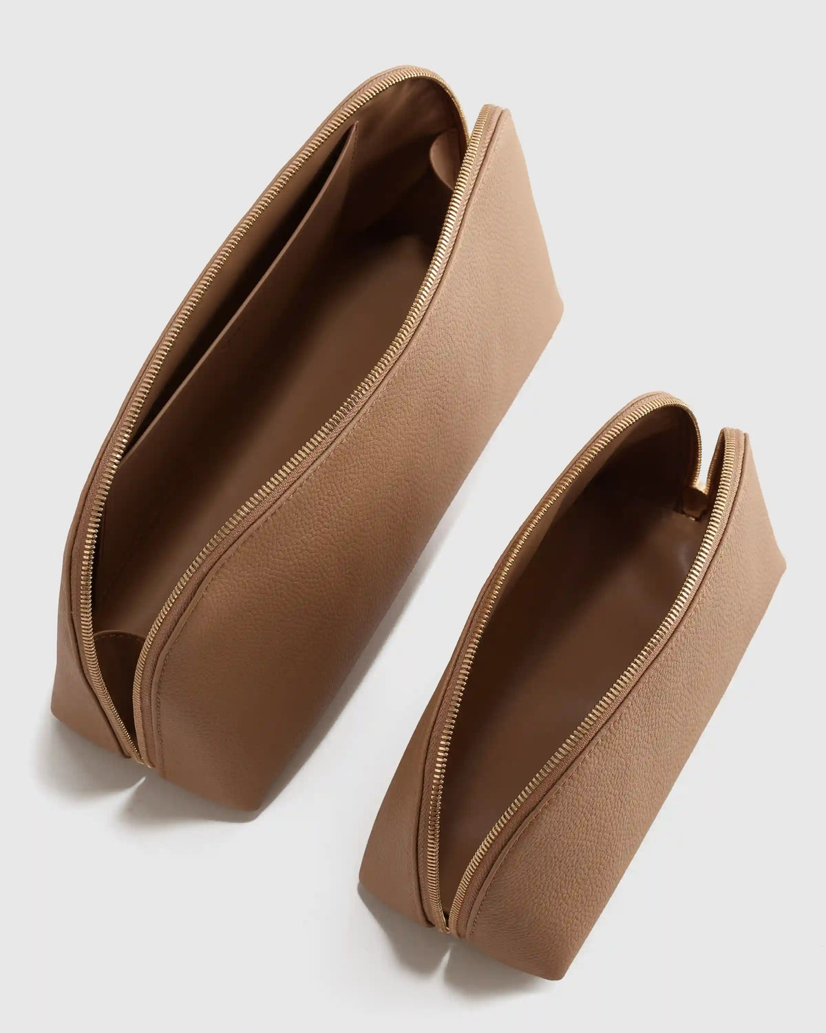 Italian Leather Pouch Travel Set