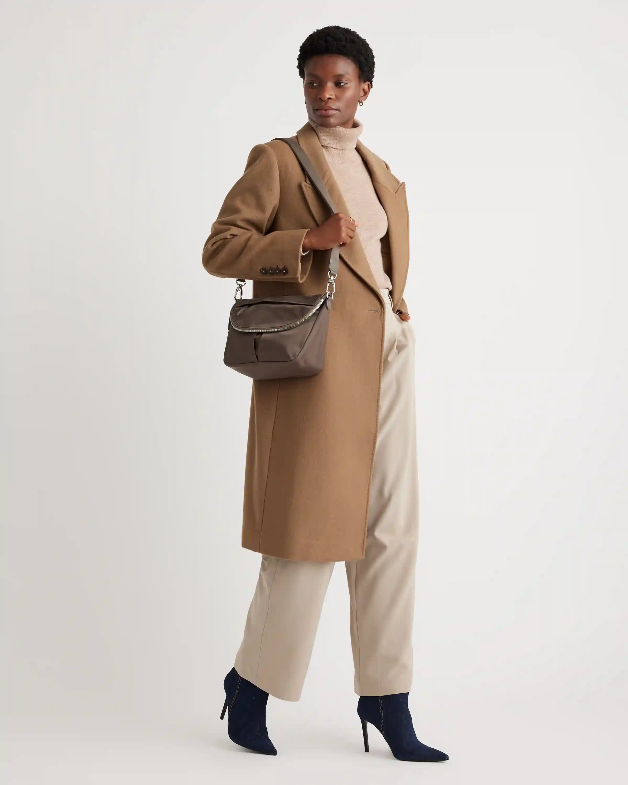 Revive Nylon Foldover Crossbody