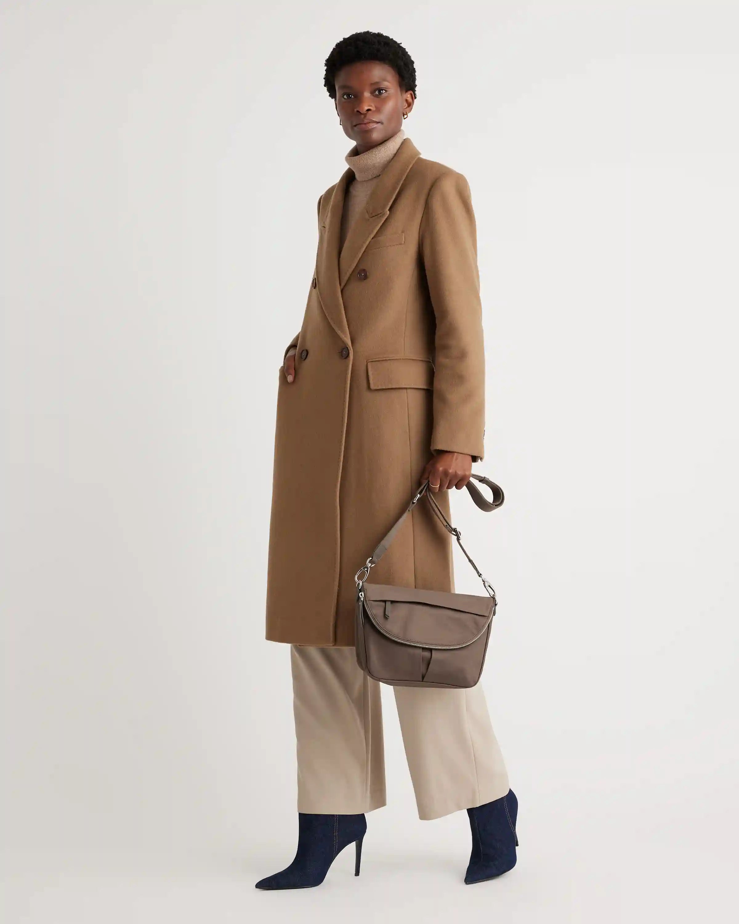 Revive Nylon Foldover Crossbody