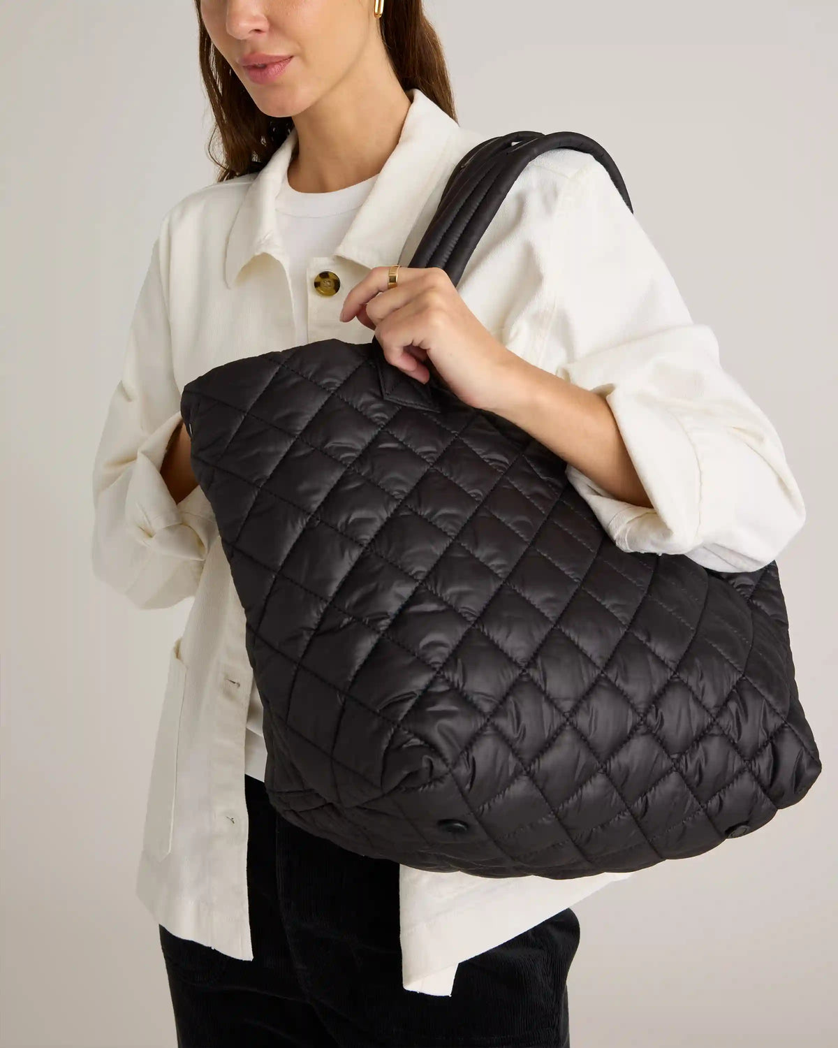 Transit Quilted Carry-All Tote
