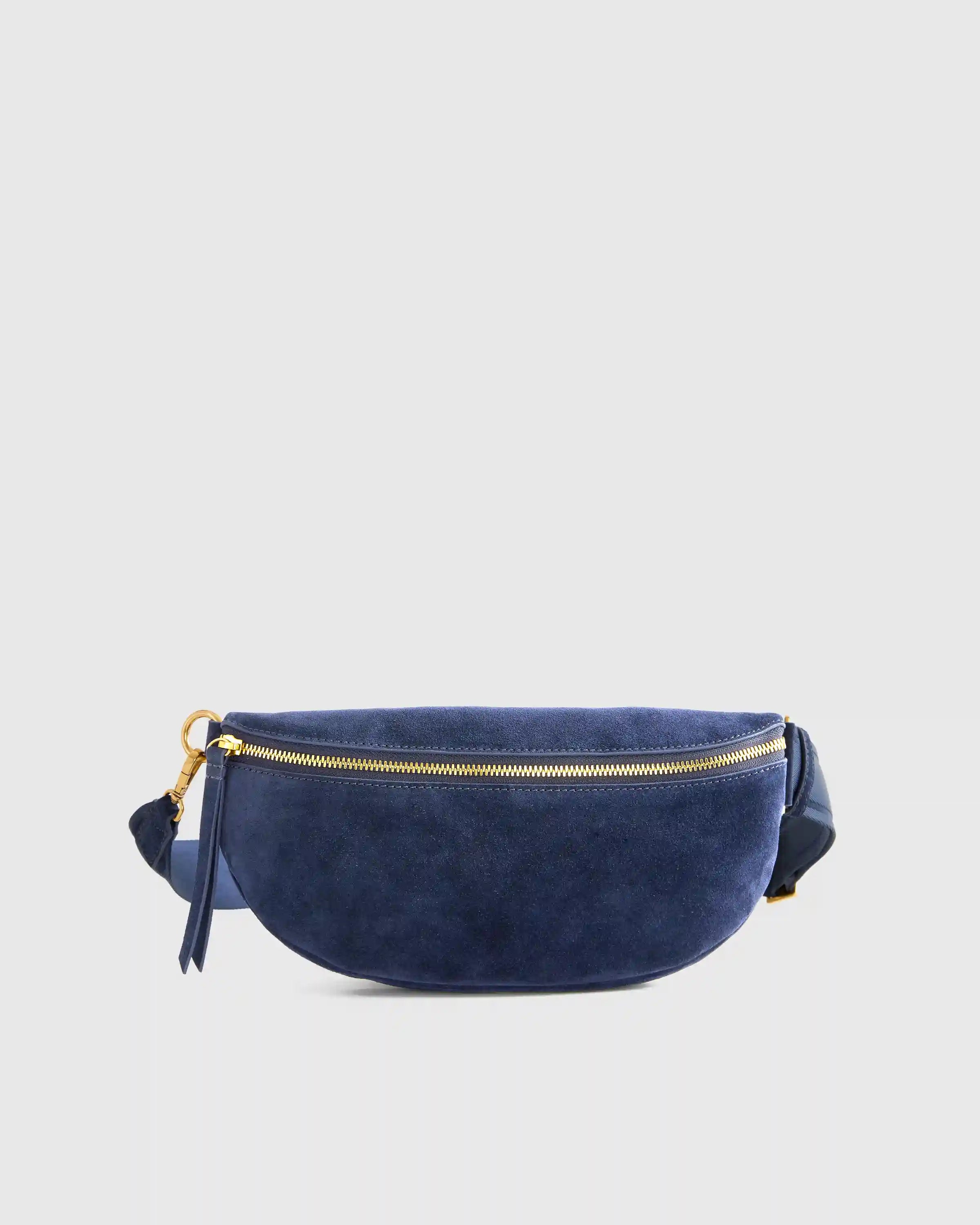 Quinn Suede Sling Bag