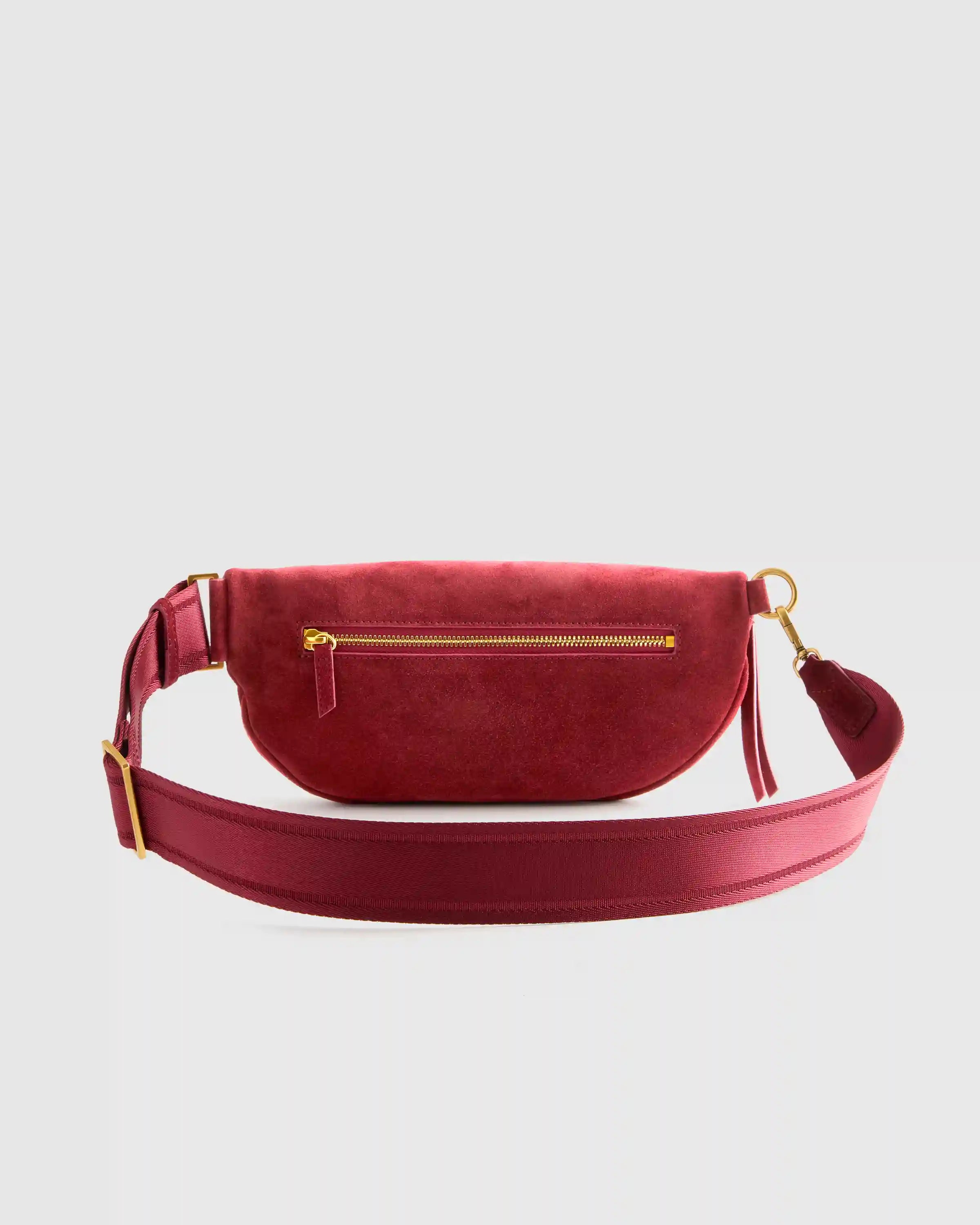 Quinn Suede Sling Bag