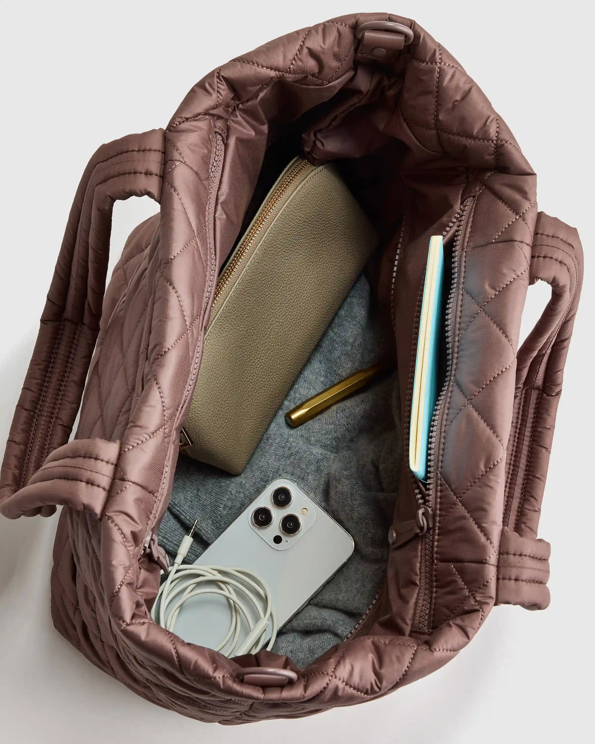 Transit Quilted Carry-All Tote