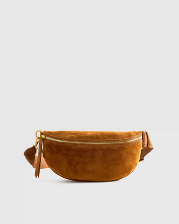 Quinn Suede Sling Bag