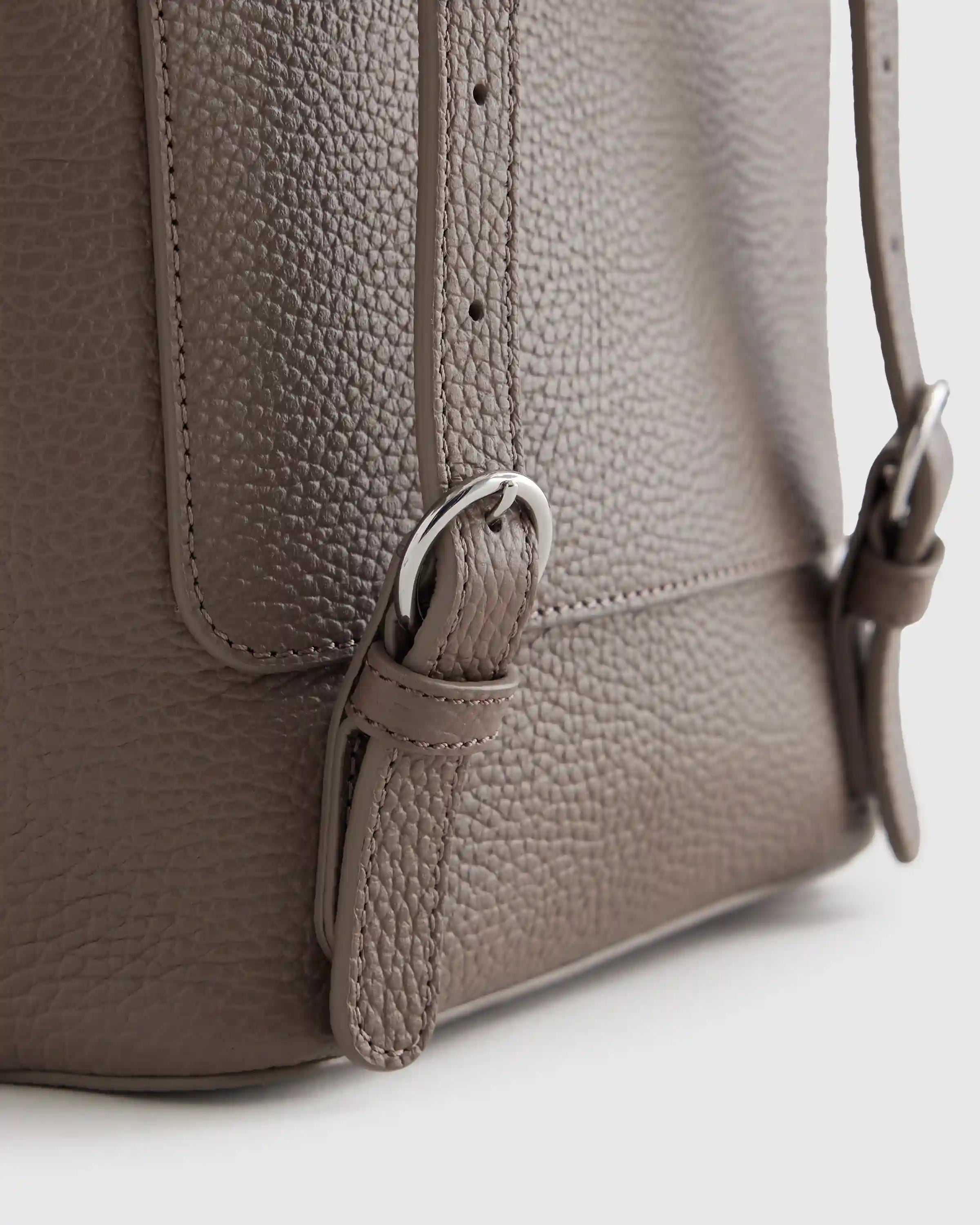 Italian Leather Small Backpack