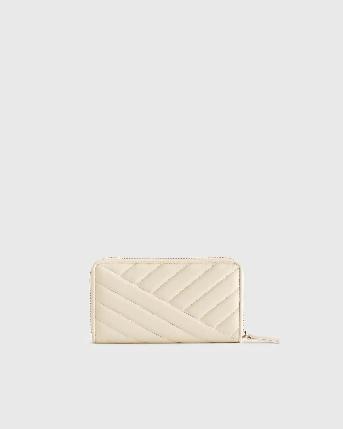 Italian Leather Quilted Continental Wallet
