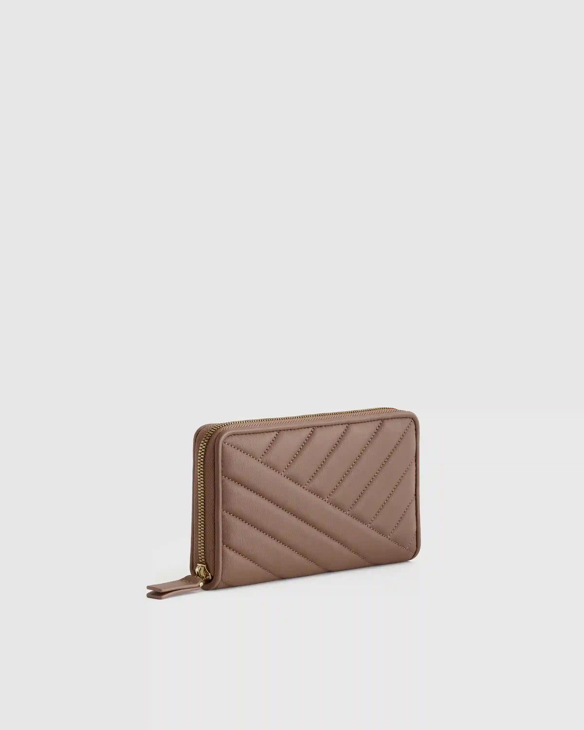 Italian Leather Quilted Continental Wallet