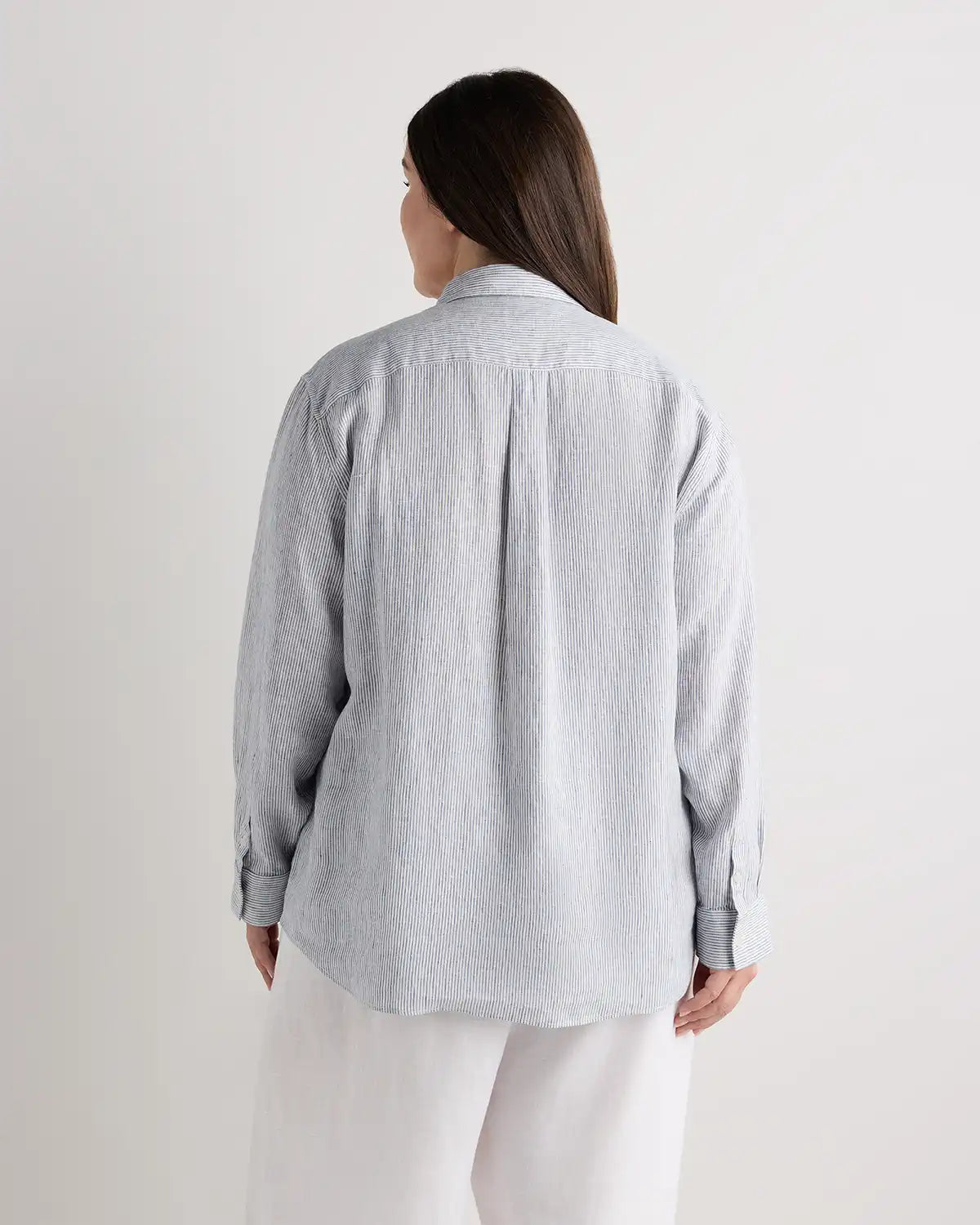 100% European Linen Long Sleeve Shirt