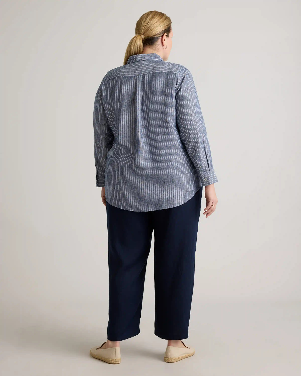 100% European Linen Long Sleeve Shirt