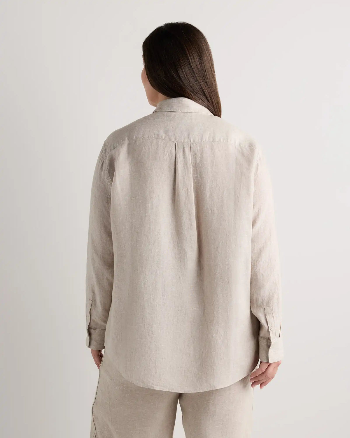 100% European Linen Long Sleeve Shirt