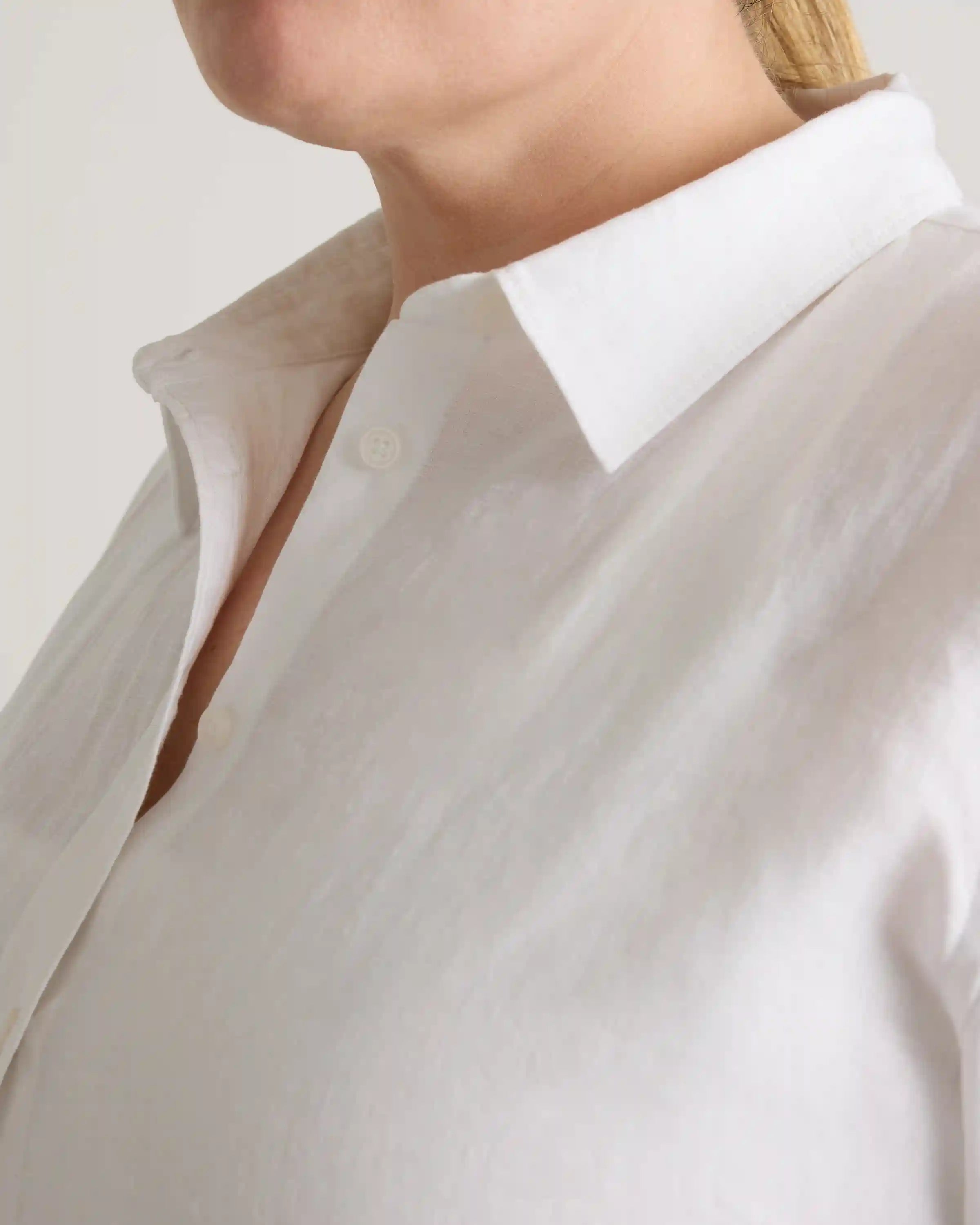 100% European Linen Long Sleeve Shirt