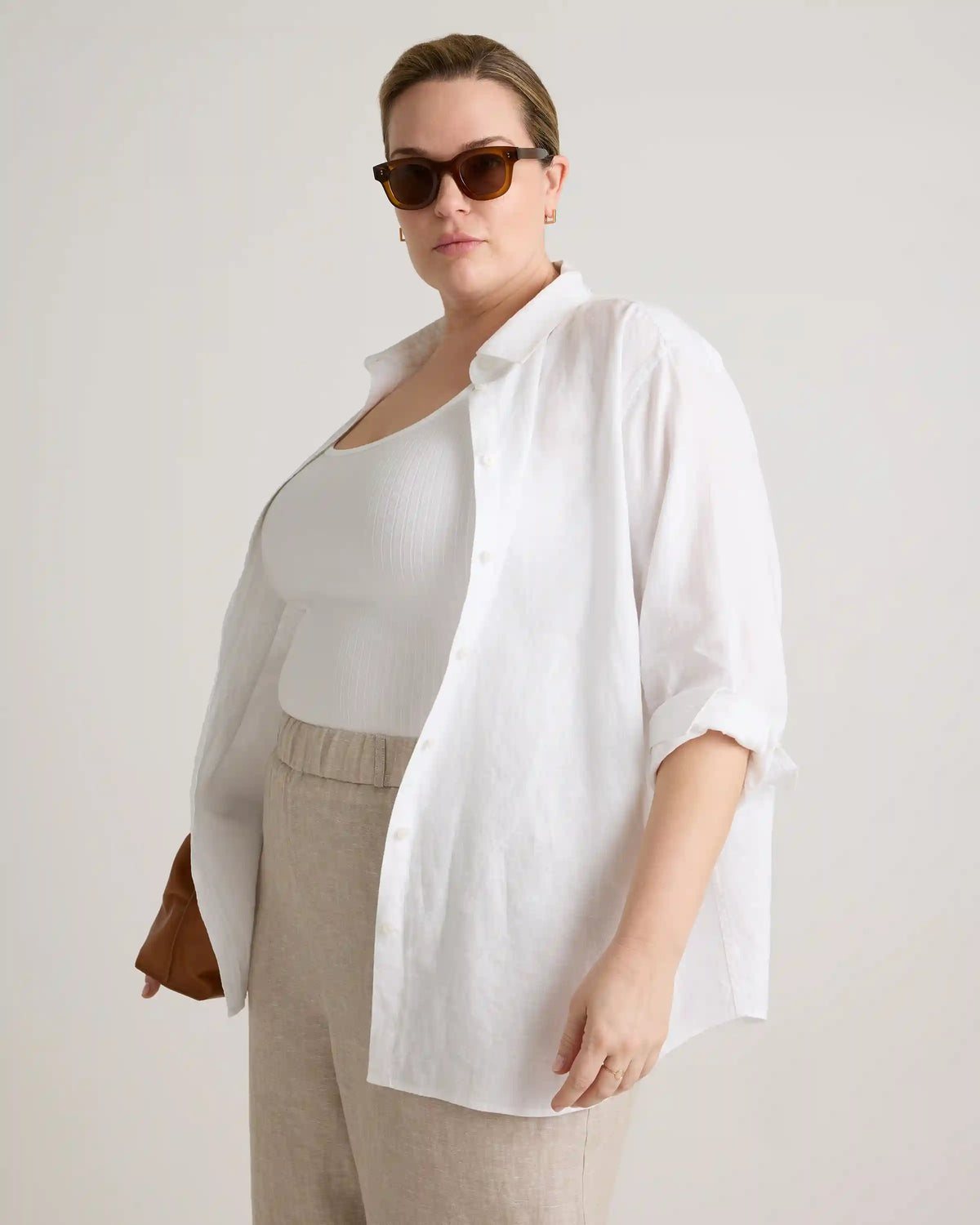 100% European Linen Long Sleeve Shirt