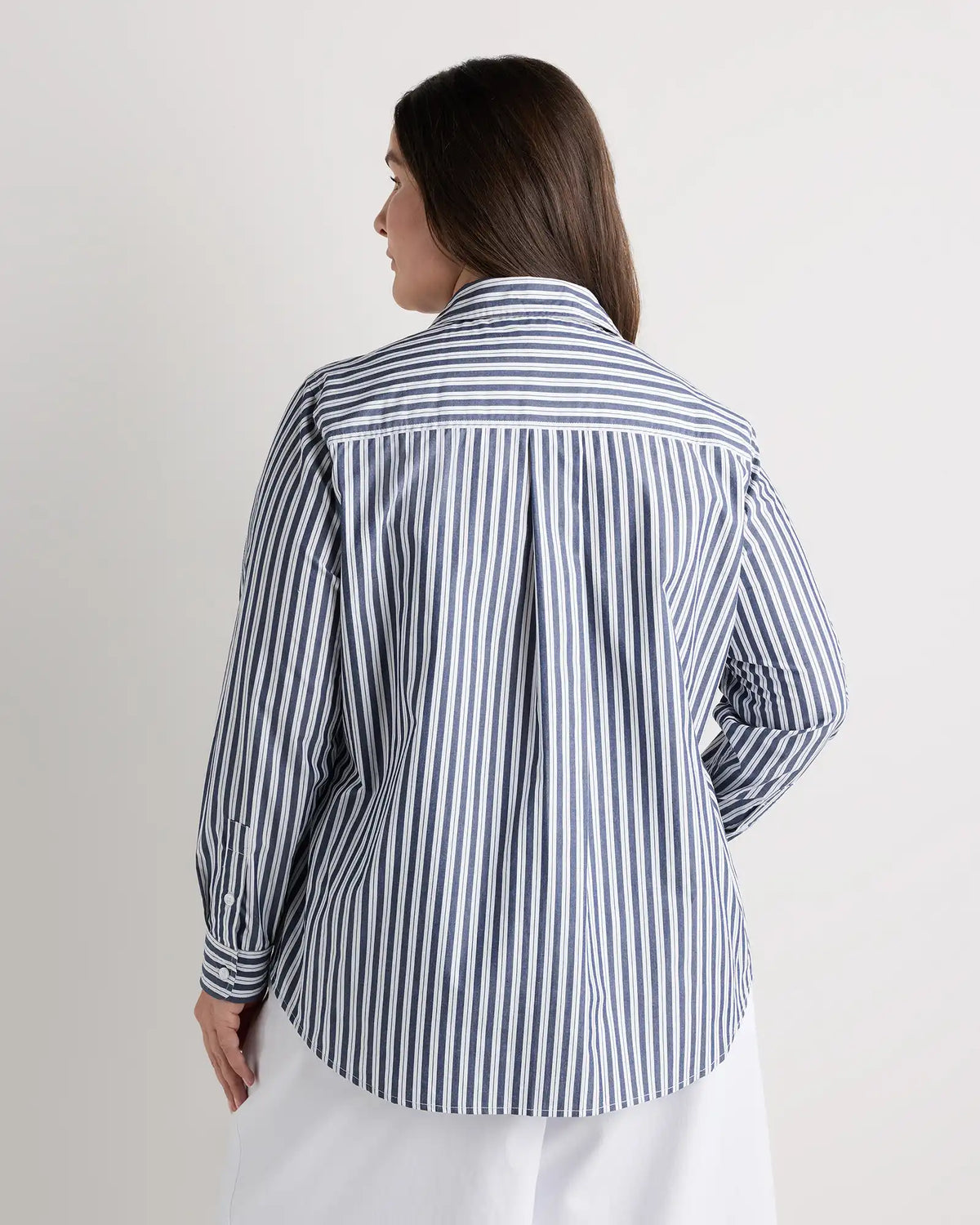 100% Organic Cotton Poplin Long Sleeve Shirt