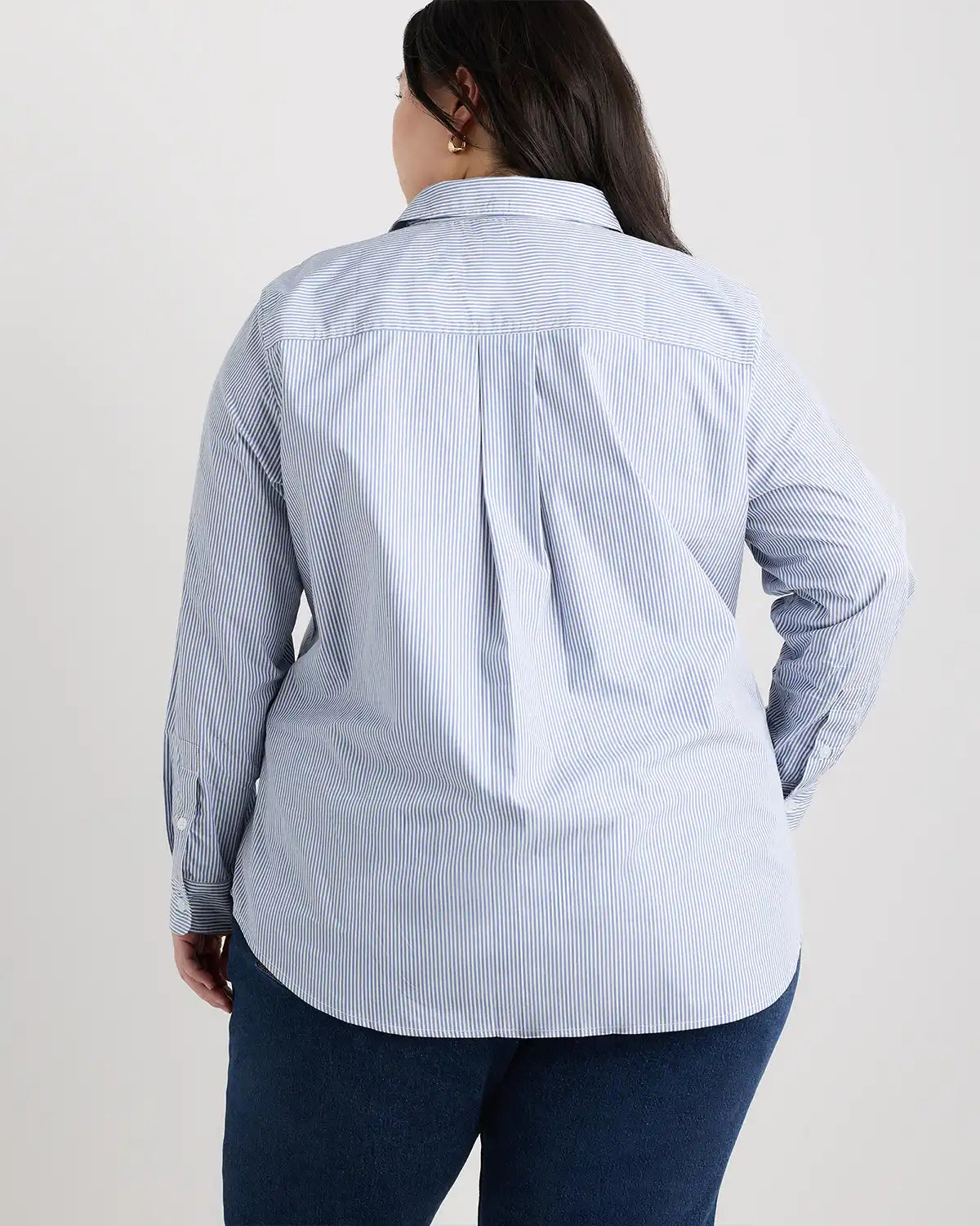 100% Organic Cotton Poplin Long Sleeve Shirt