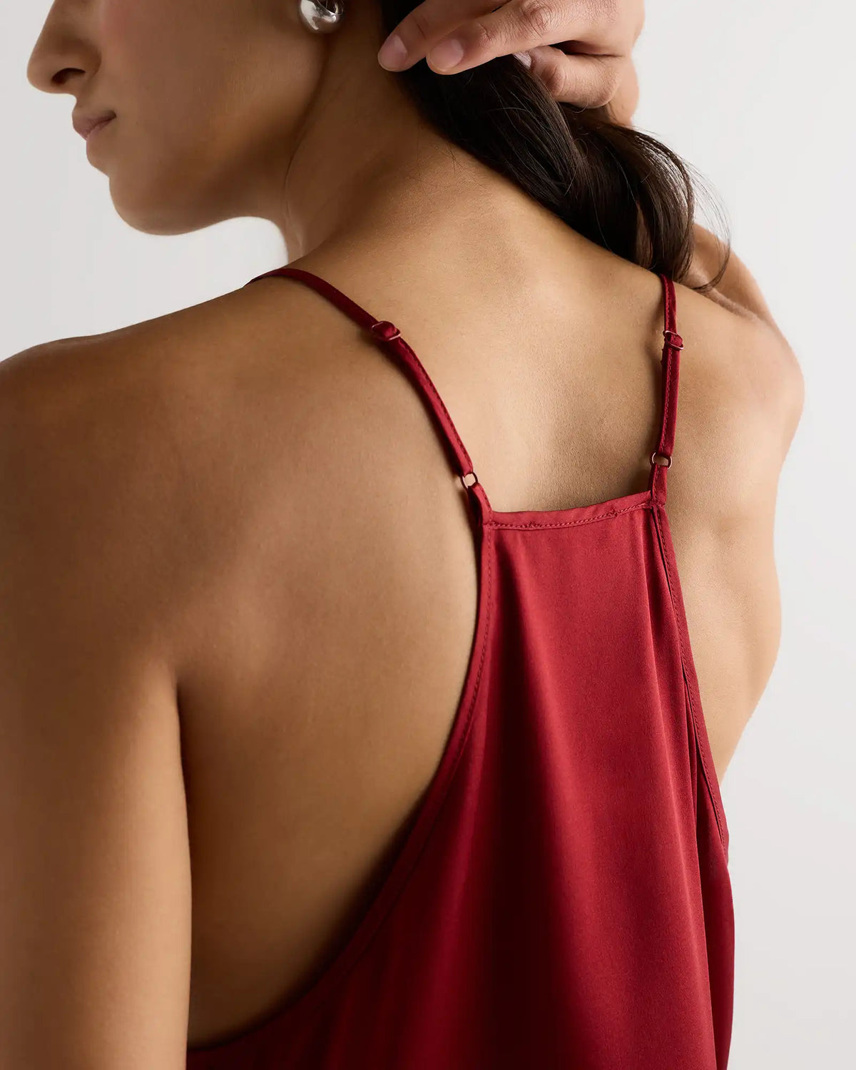 100% Washable Silk Lace Cami