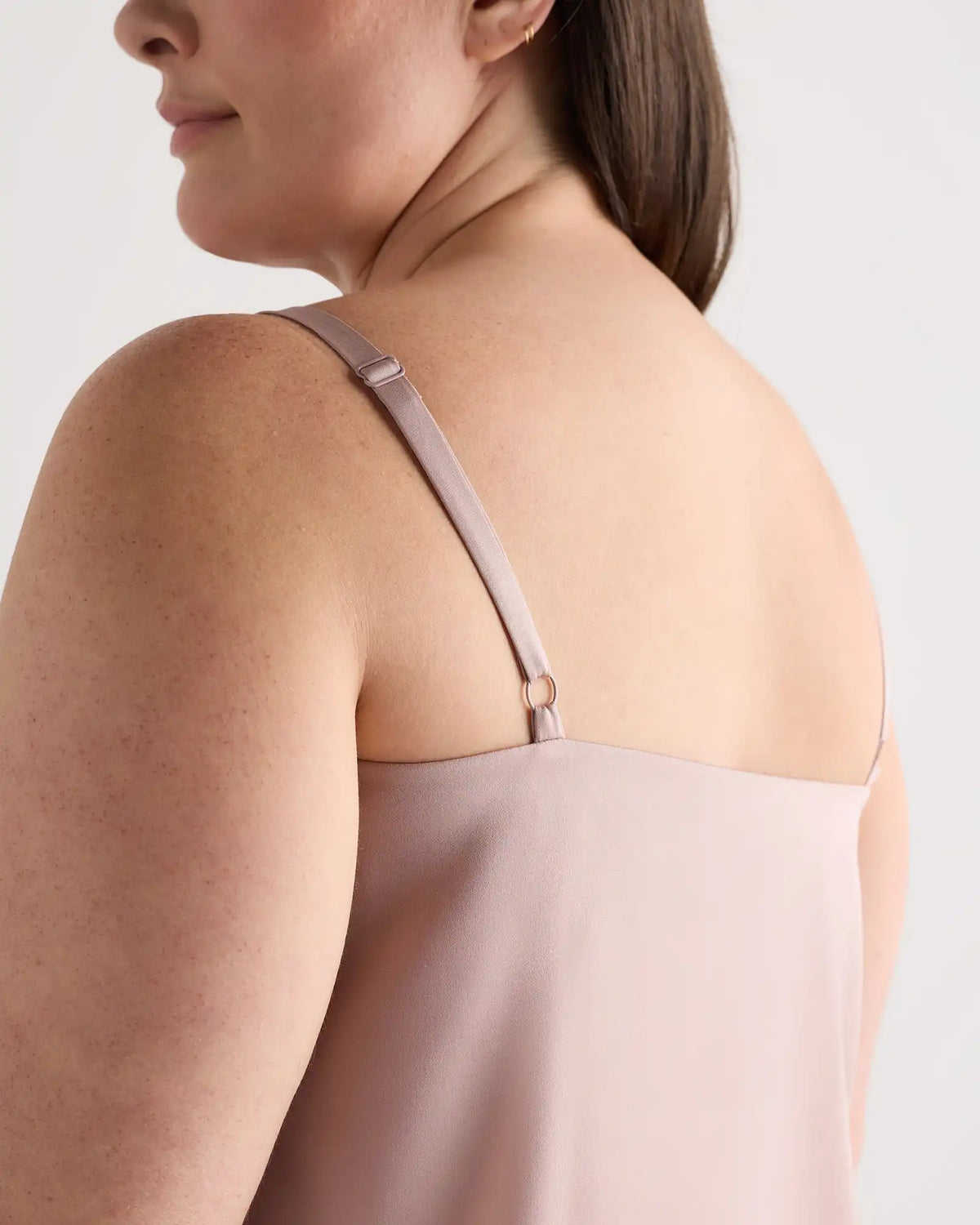 Washable Stretch Silk V-Neck Cami