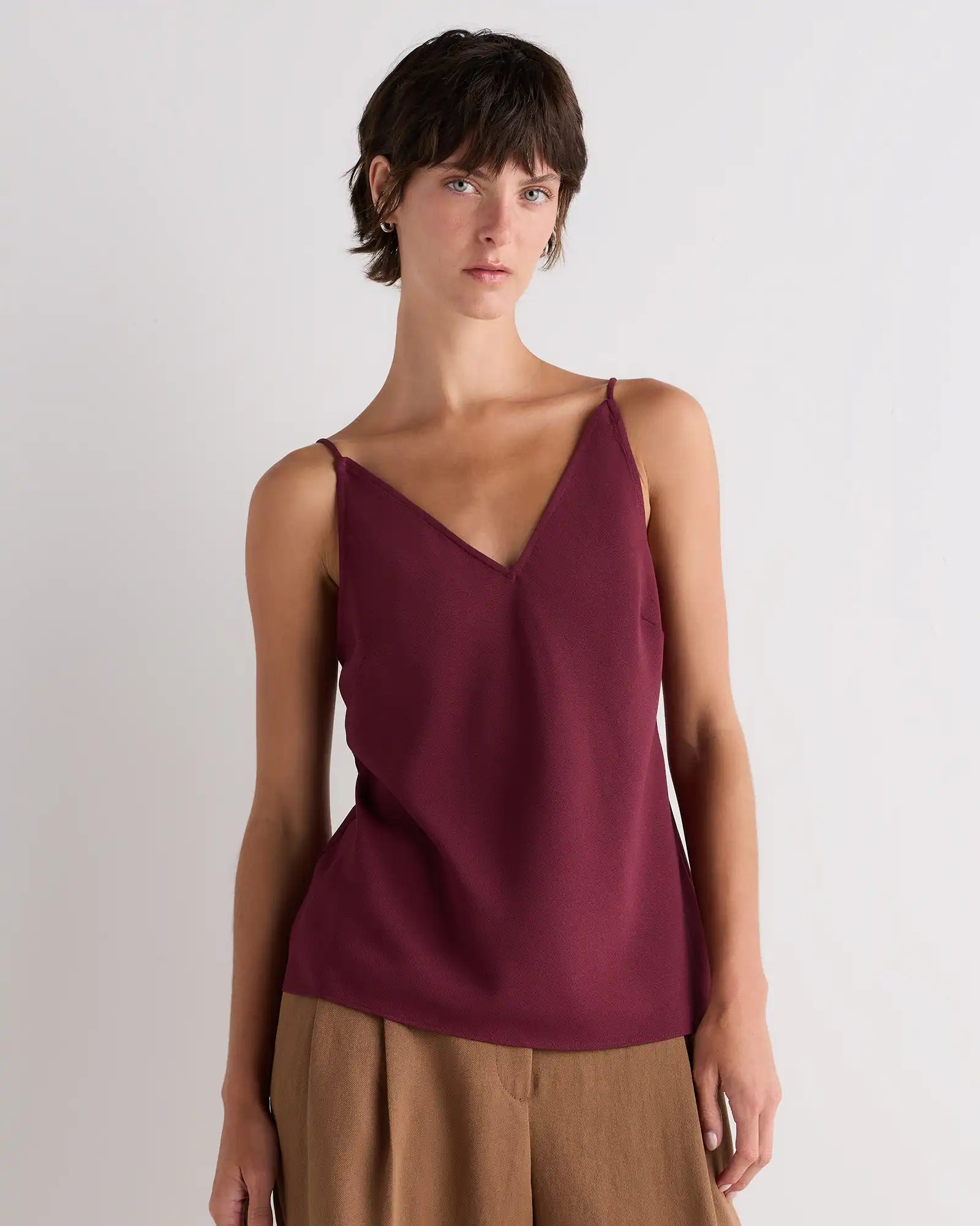 Matte V-Neck Cami