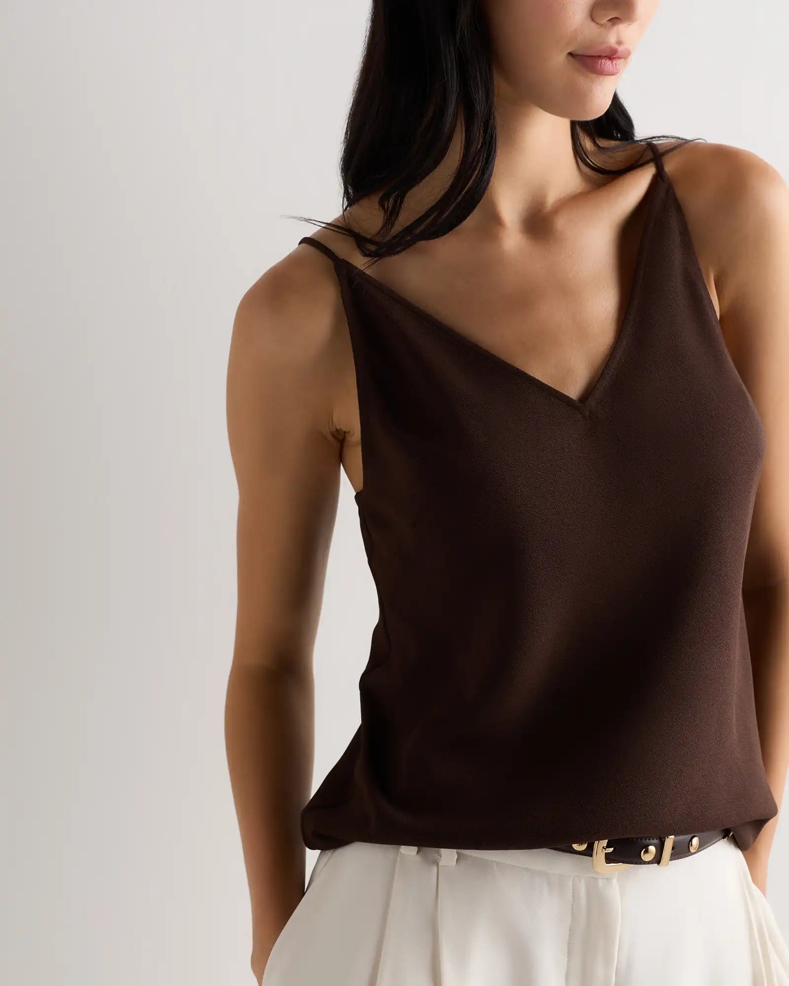 Matte V-Neck Cami