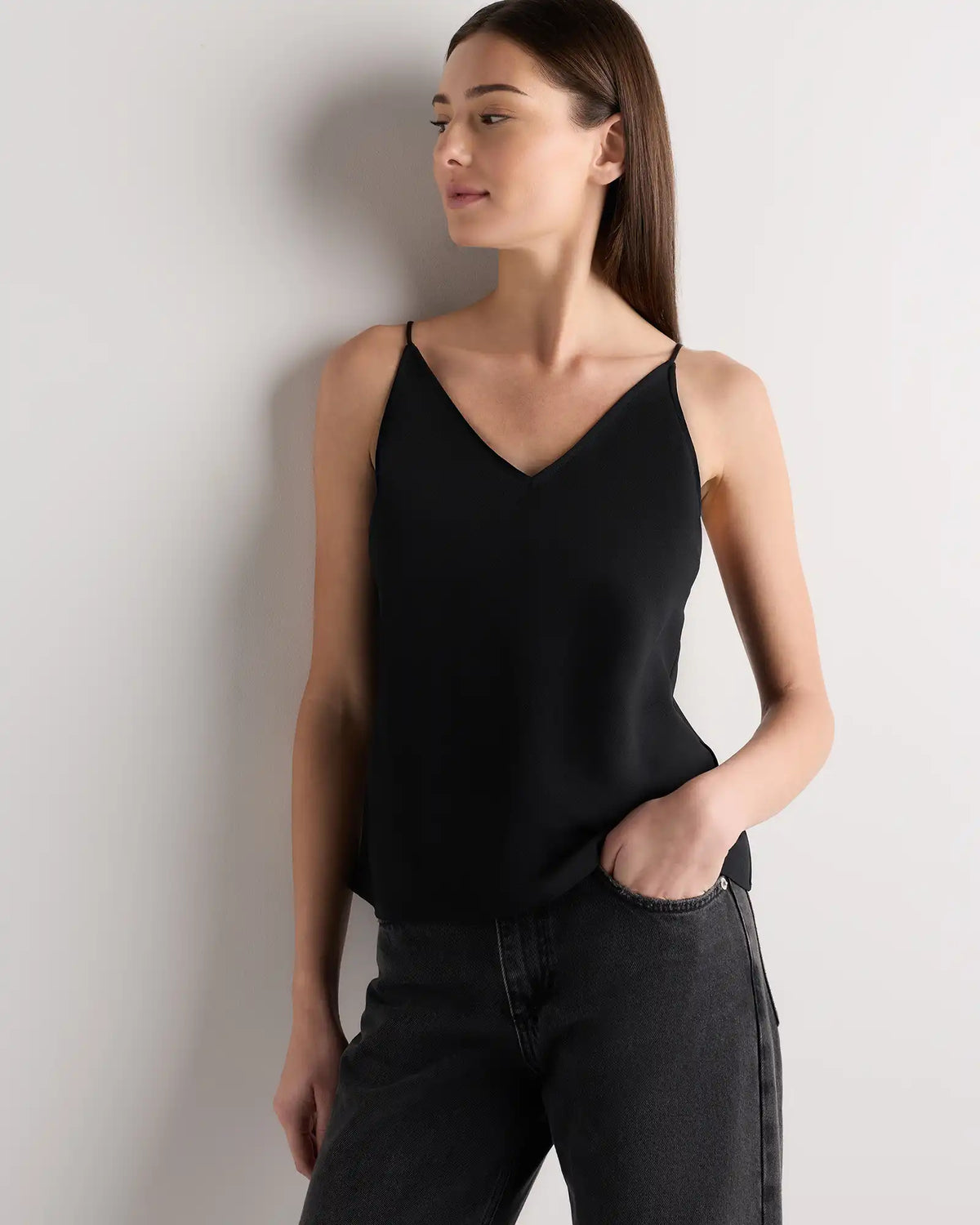 Matte V-Neck Cami