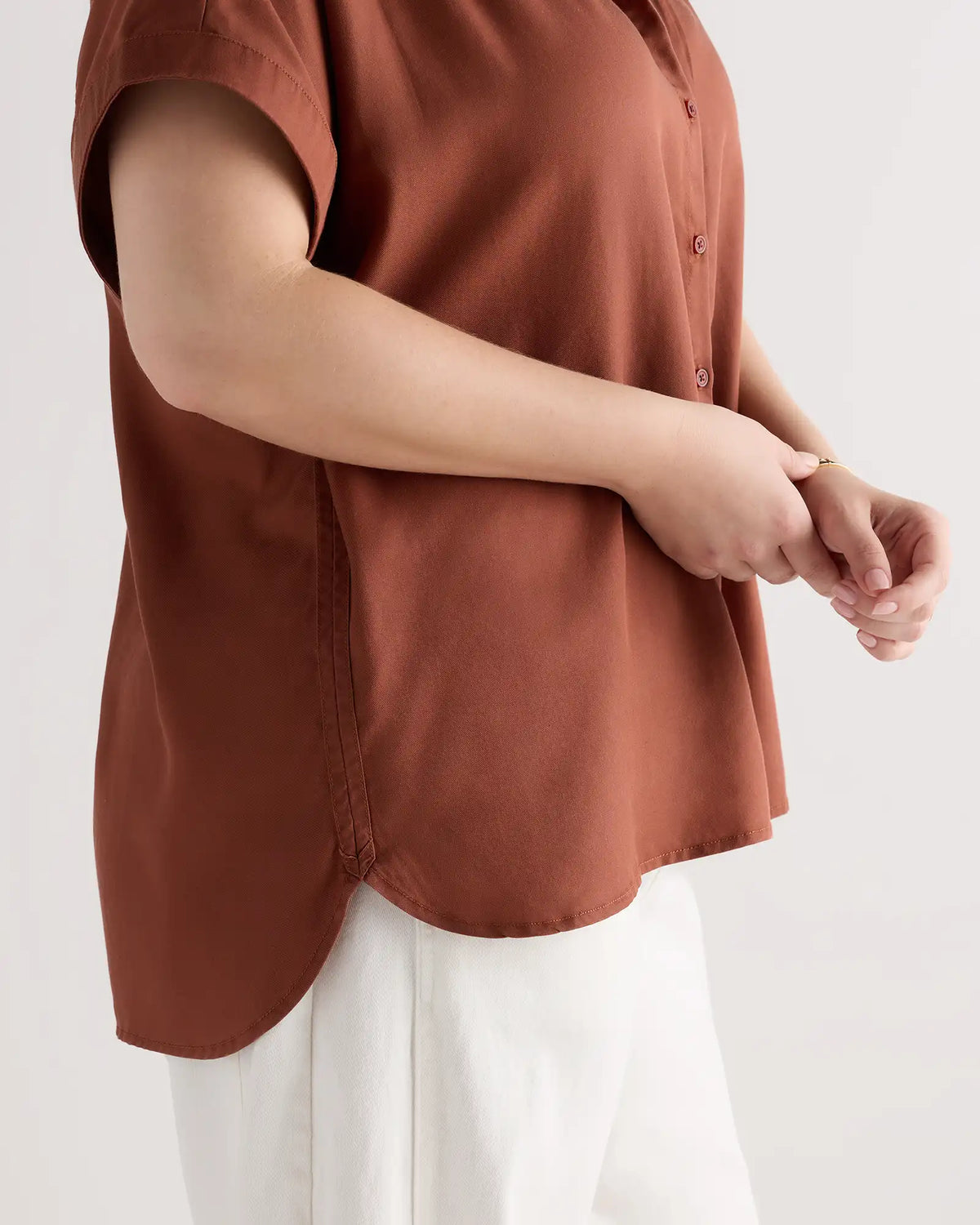 Vintage Wash Tencel Camp Shirt