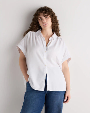 Vintage Wash Tencel Camp Shirt