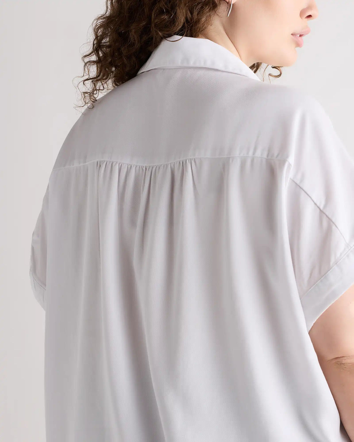 Vintage Wash Tencel Camp Shirt