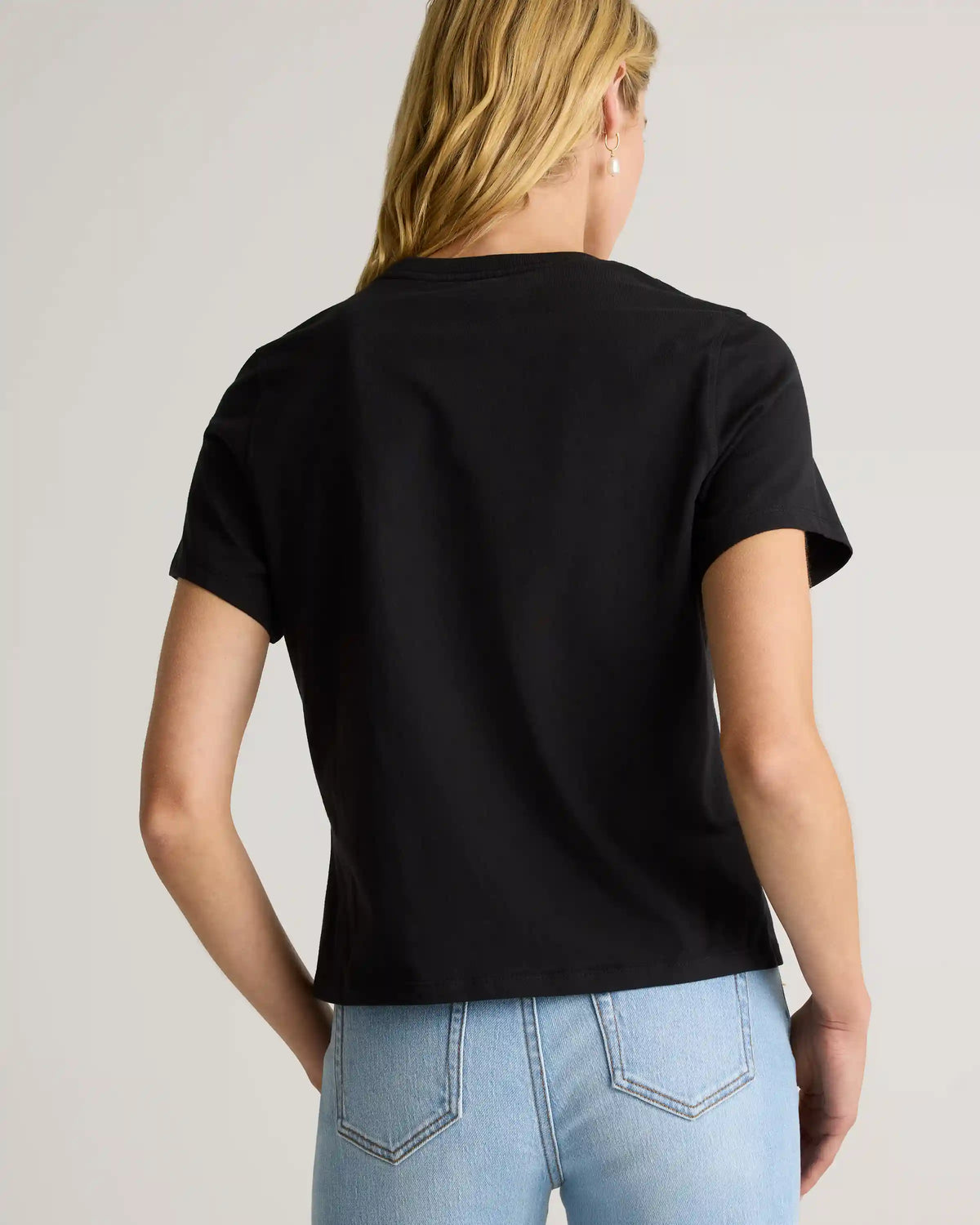 100% Organic Cotton Boxy Crewneck Tee