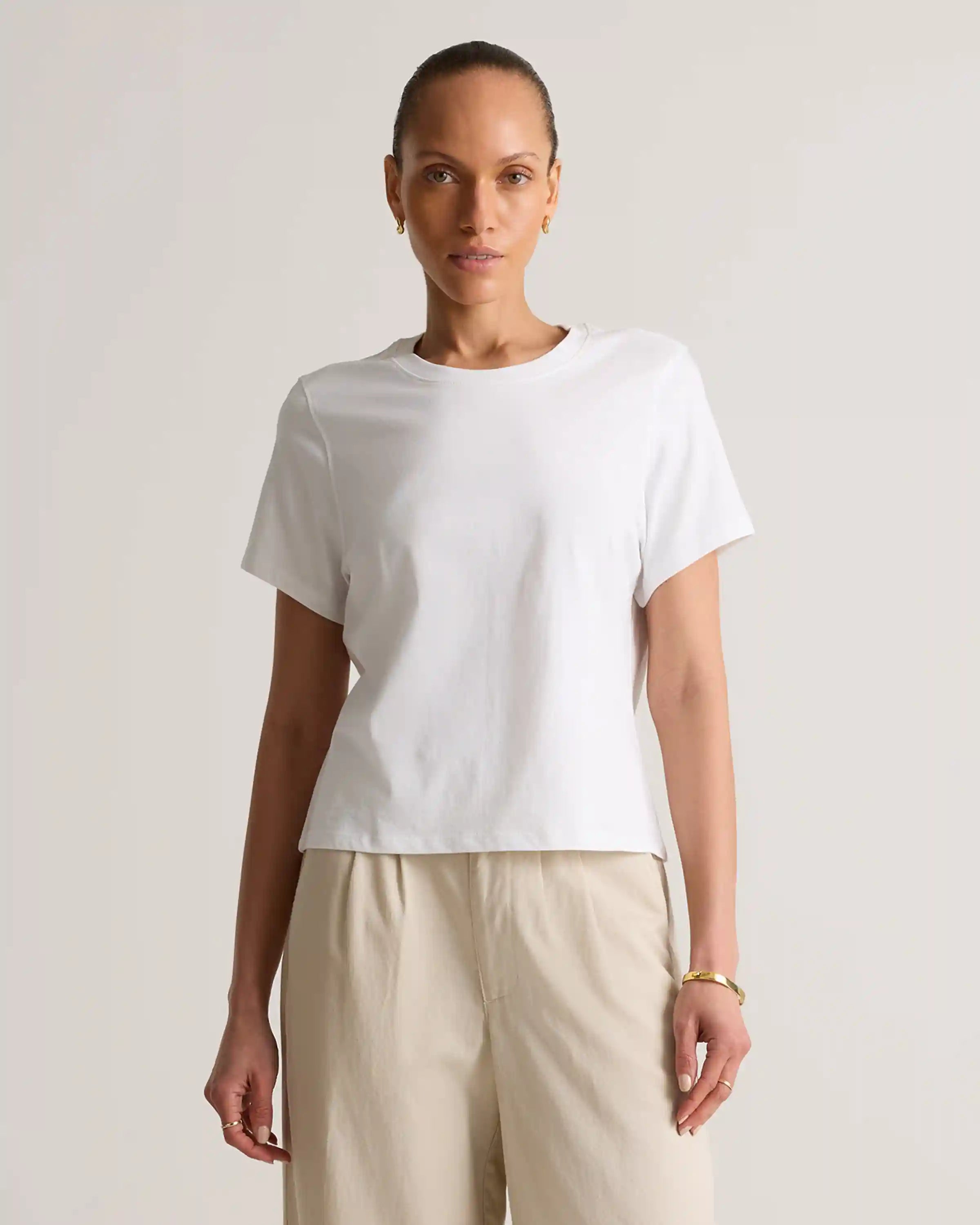 100% Organic Cotton Boxy Crewneck Tee (3-Pack)