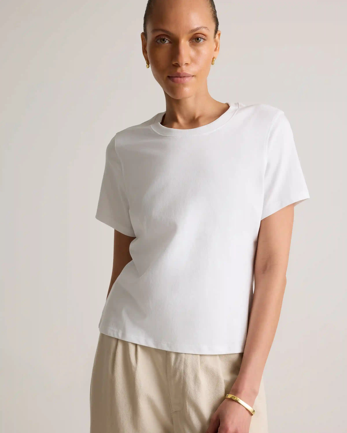 100% Organic Cotton Boxy Crewneck Tee (3-Pack)