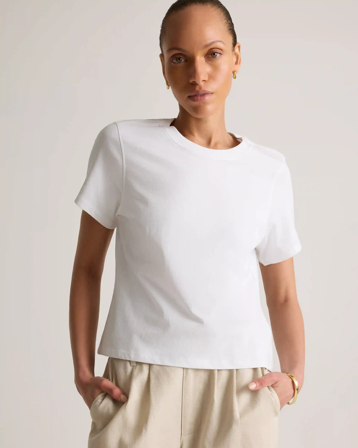 100% Organic Cotton Boxy Crewneck Tee (3-Pack)