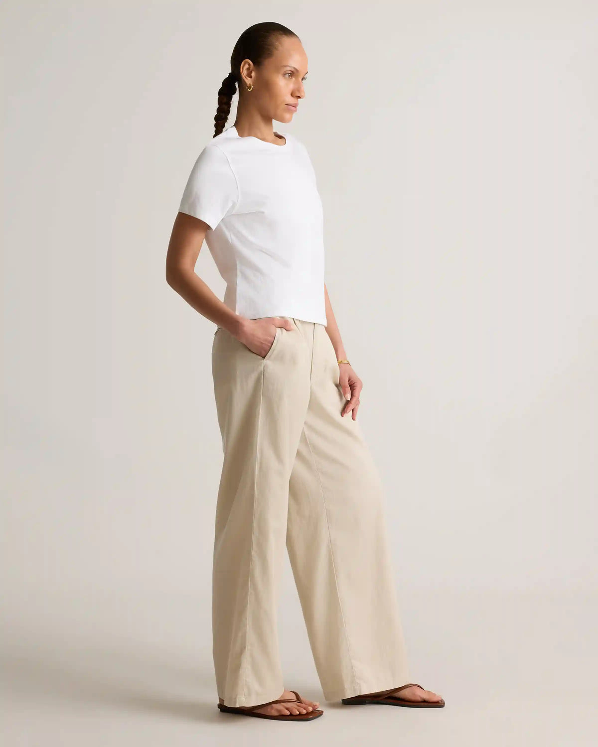 100% Organic Cotton Boxy Crewneck Tee (3-Pack)