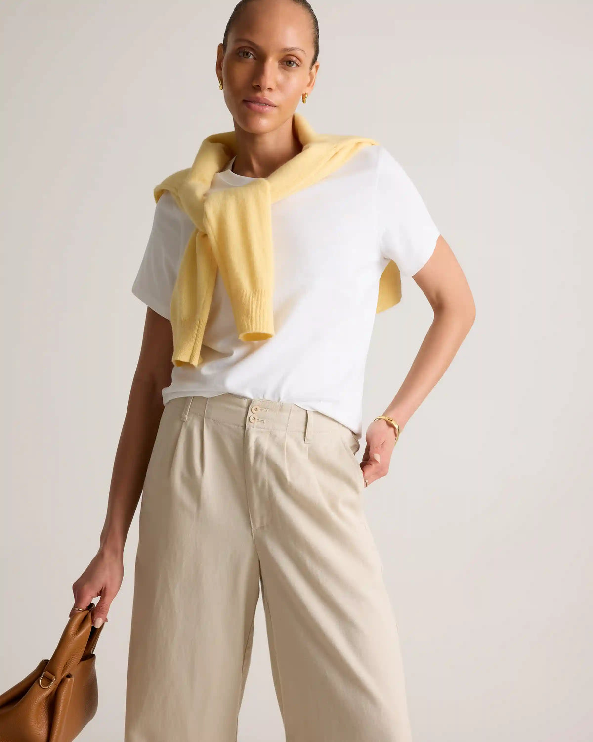 100% Organic Cotton Boxy Crewneck Tee (3-Pack)