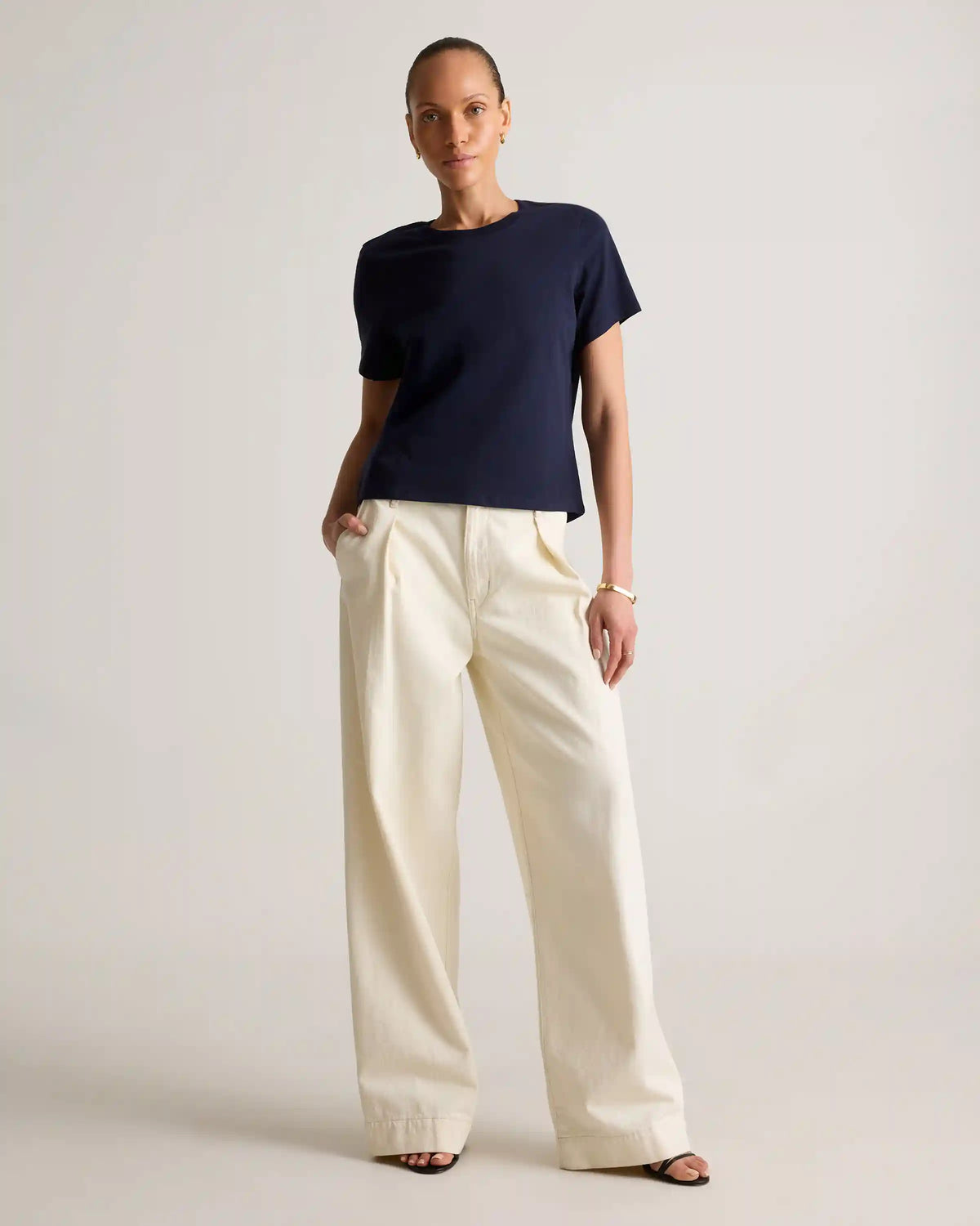 100% Organic Cotton Boxy Crewneck Tee (3-Pack)
