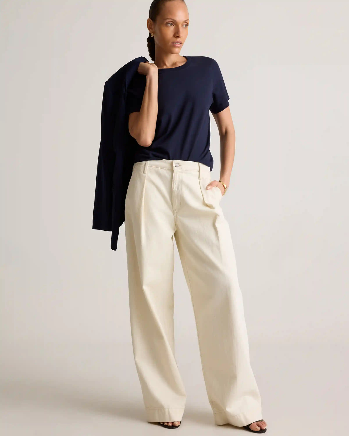 100% Organic Cotton Boxy Crewneck Tee (3-Pack)