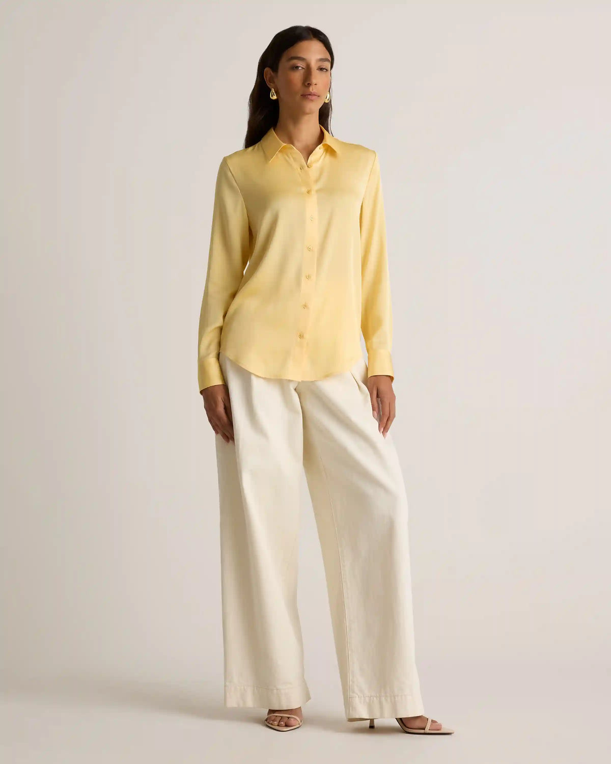 Washable Stretch Silk Blouse