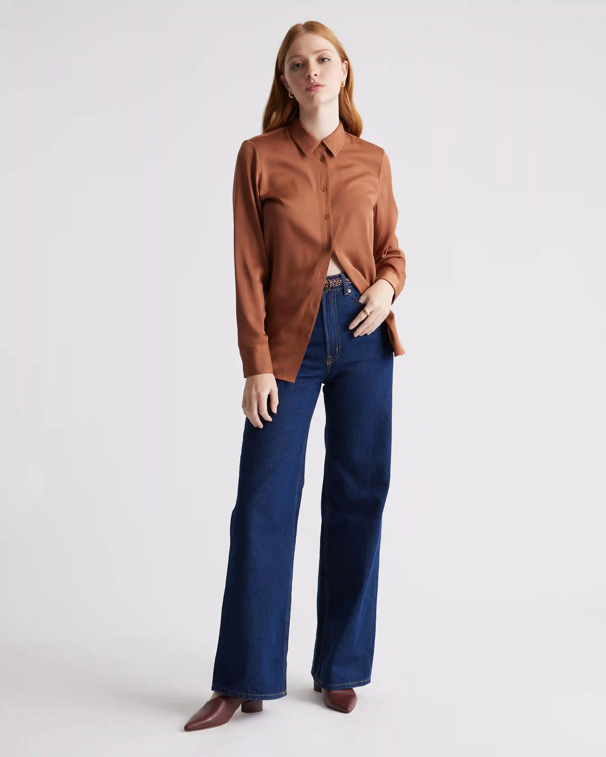 Washable Stretch Silk Blouse
