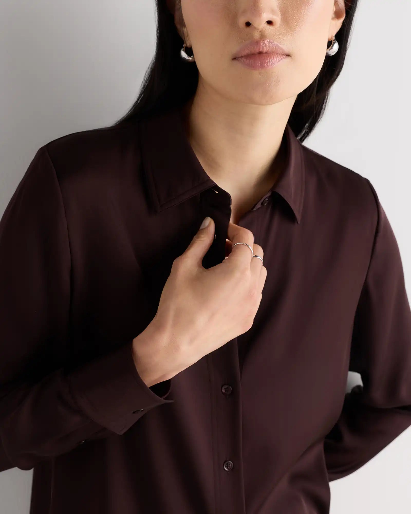 Washable Stretch Silk Blouse