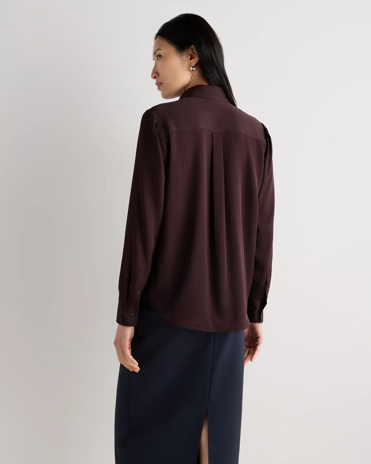 Washable Stretch Silk Blouse