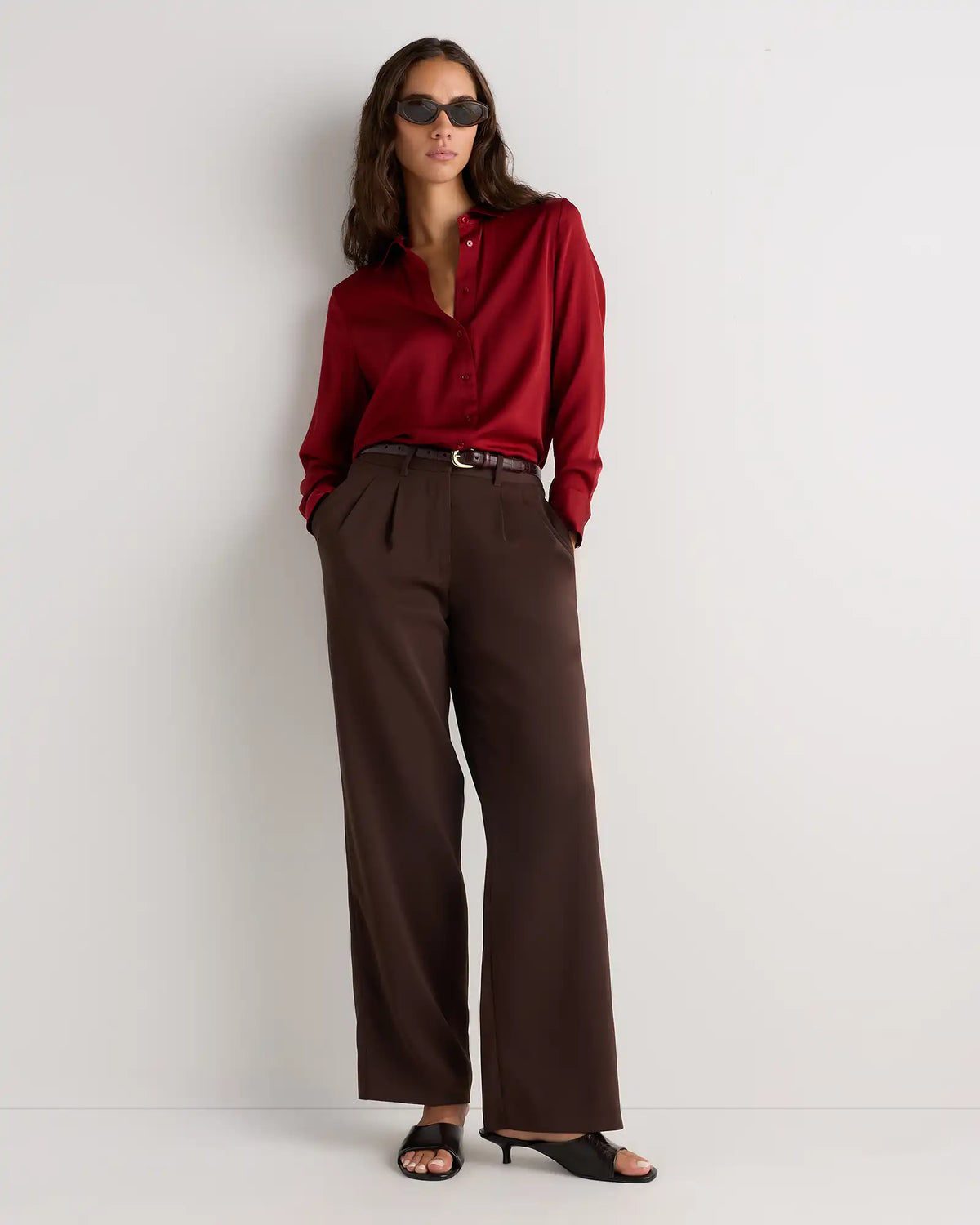 Washable Stretch Silk Blouse
