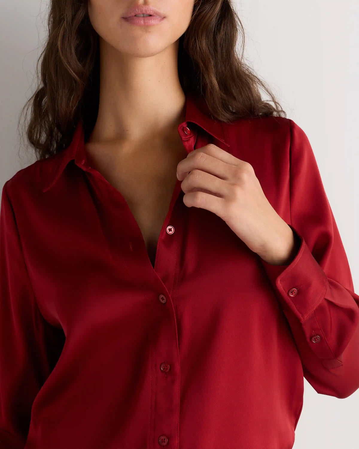 Washable Stretch Silk Blouse