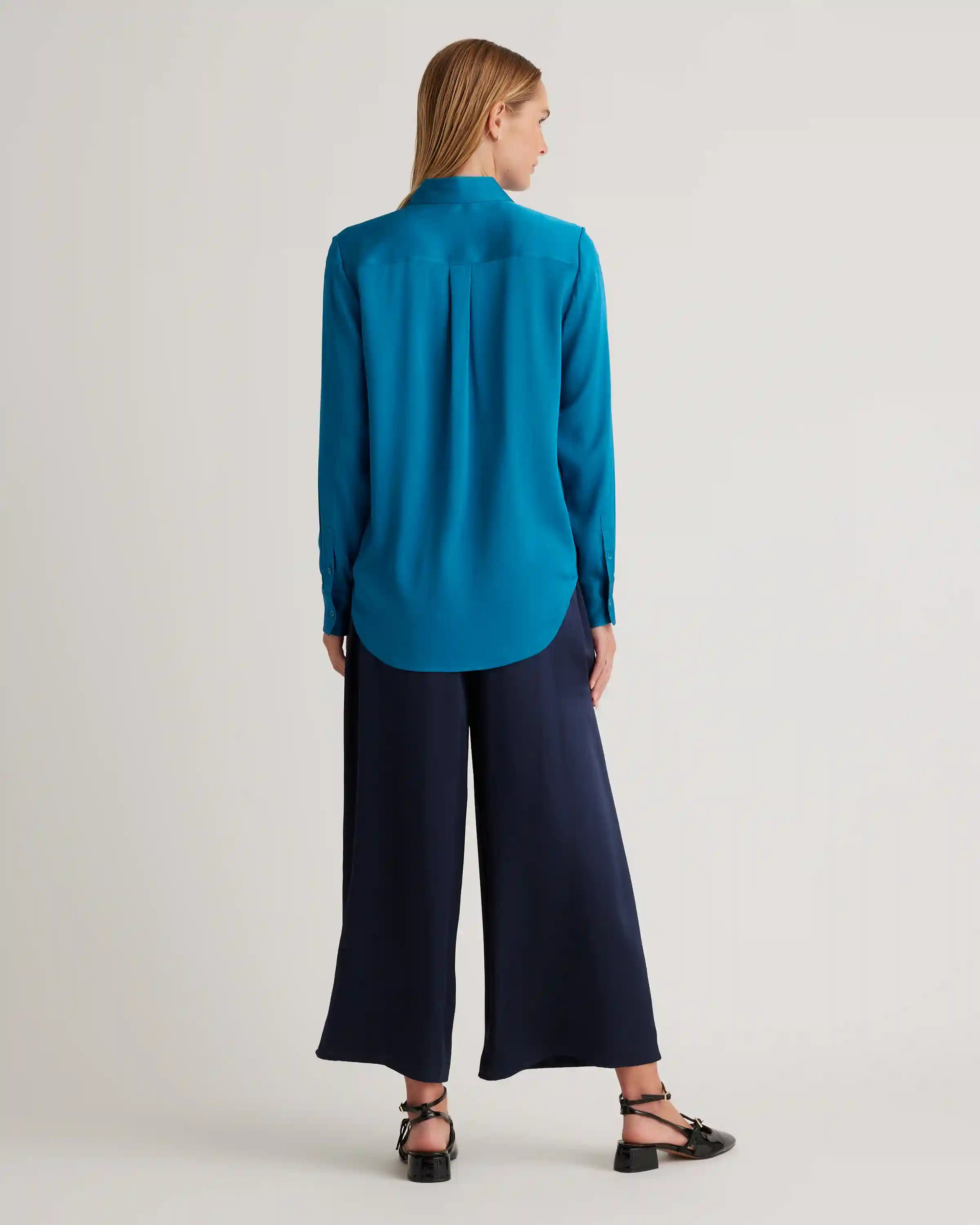 Washable Stretch Silk Blouse